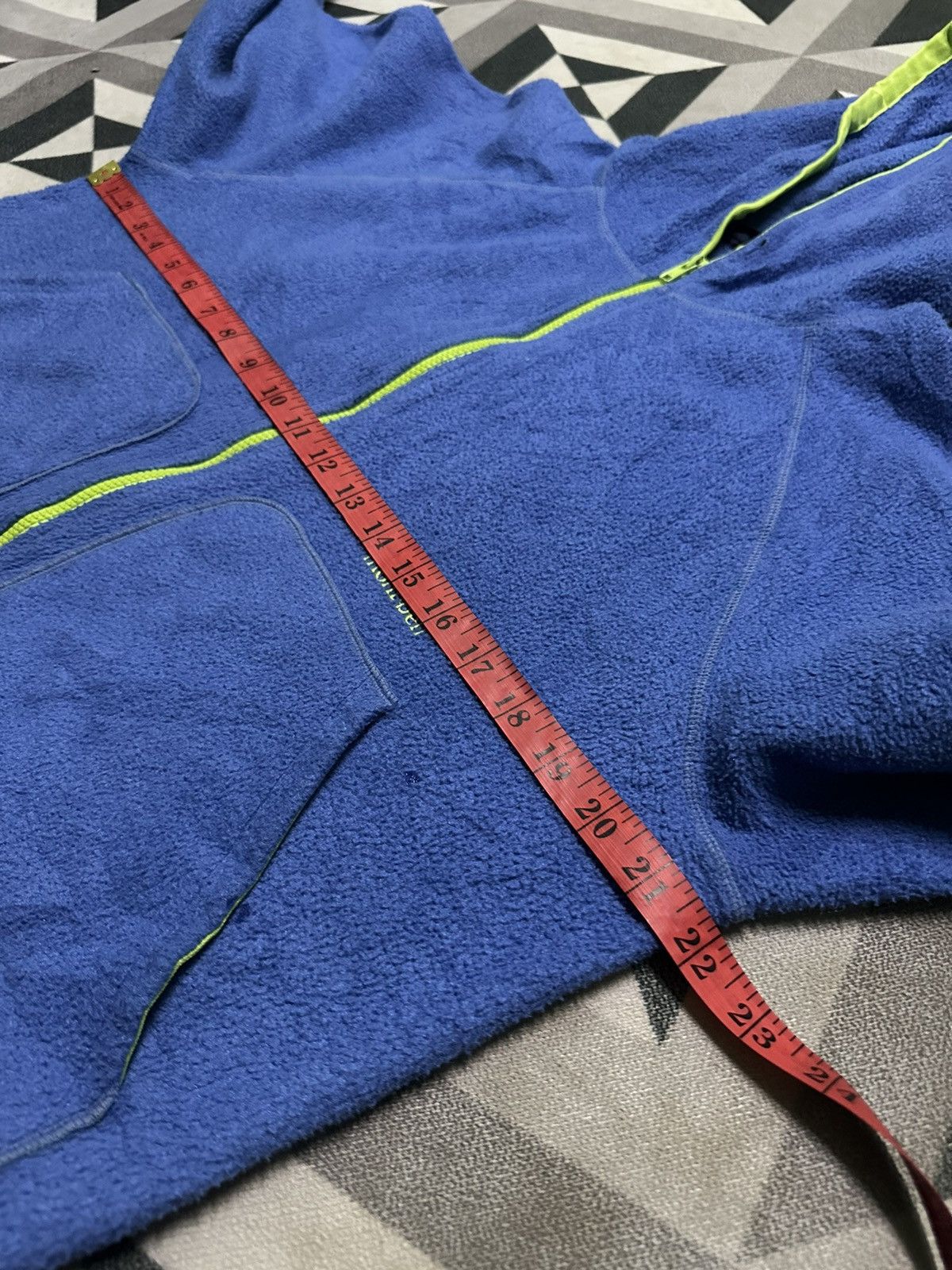Montbell fleece zipper hoodie