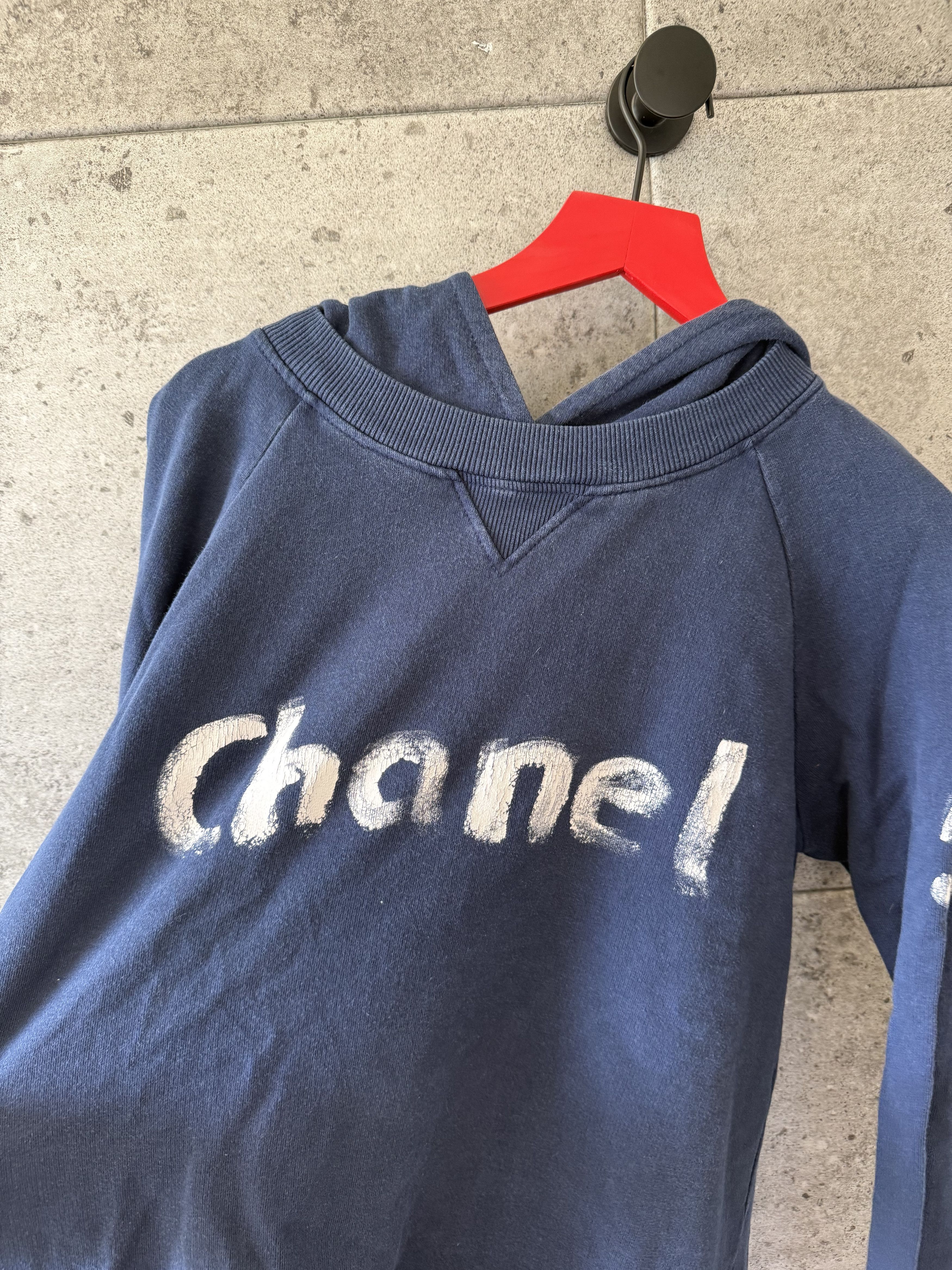 Chanel Chanel fw 13 paint double c hoodie Size US M / EU 48-50 / 2 - 3 Thumbnail