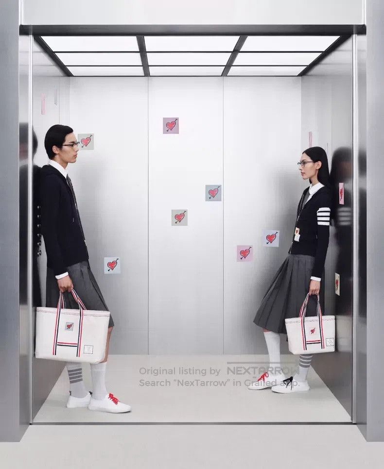 Thom Browne Thom Browne Classic Pleated Skirt in Dark Grey (Longer Len Size 24" / US 00 / IT 34 - 4 Thumbnail