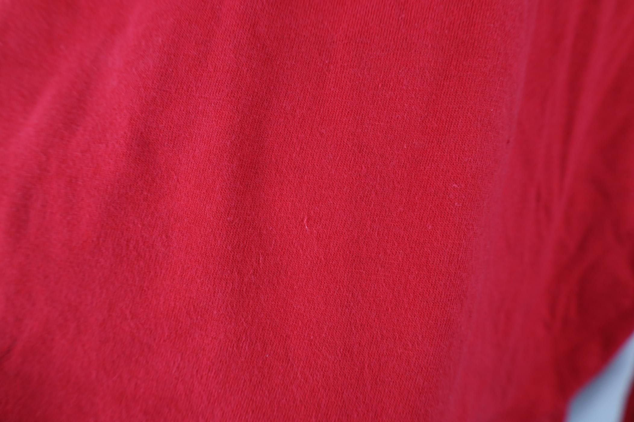 Vintage Vintage 90s Rockabilly Cowgirl Henley T-Shirt Red Cotton Size M / US 6-8 / IT 42-44 - 8 Thumbnail