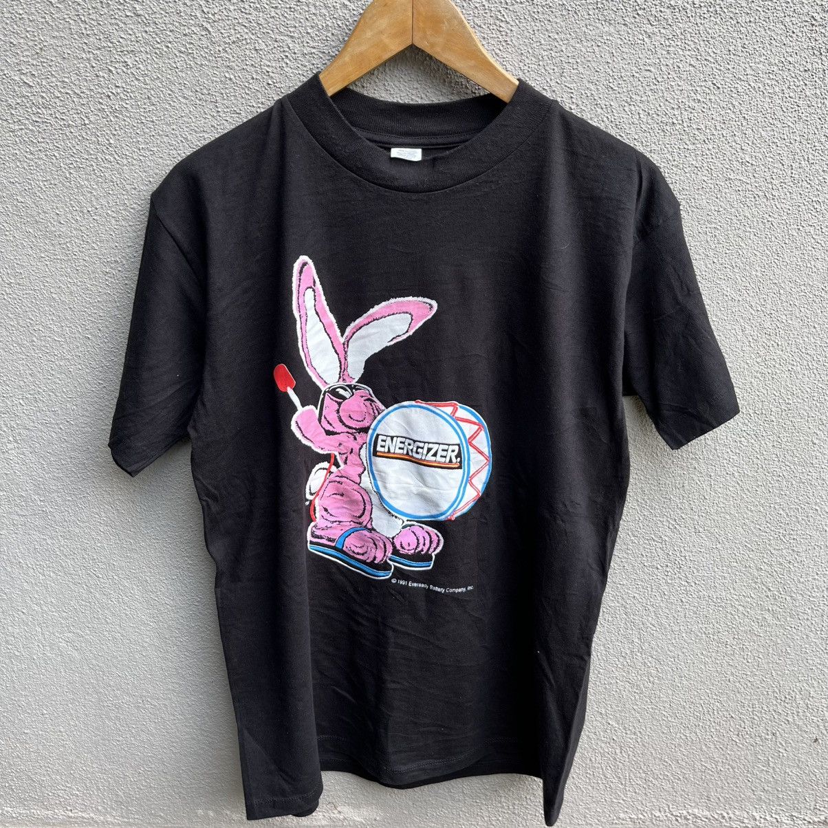 Vintage Vintage 90s ENERGIZER battery promo tee Size US L / EU 52-54 / 3 - 2 Thumbnail