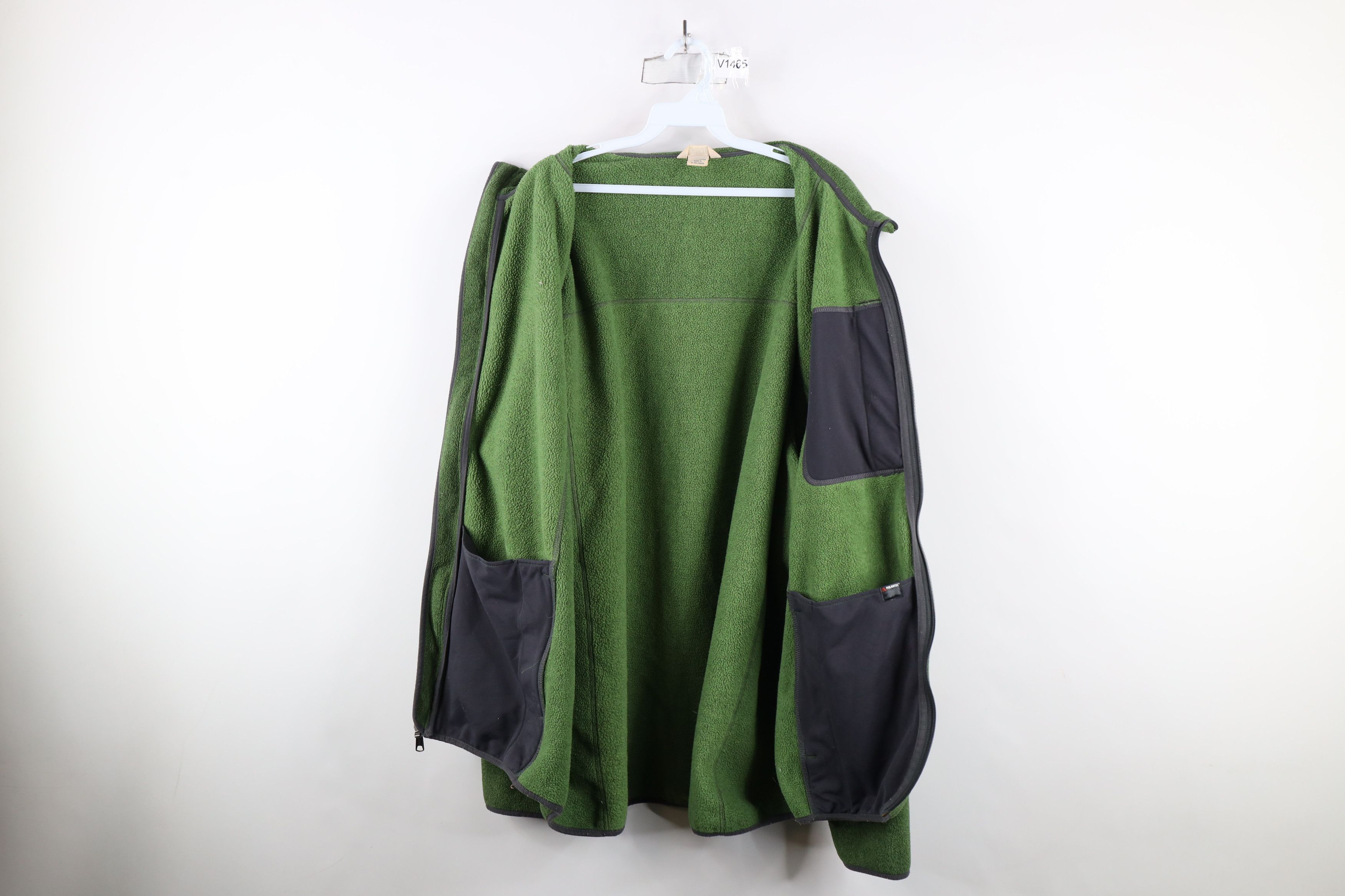 Duluth Trading Company × Vintage Duluth Trading Co Fleece Full Zip Sweater Jacket Green Size US XXL / EU 58 / 5 - 10 Thumbnail
