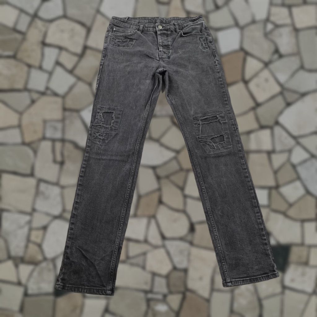 Ksubi Ksubi Jeans Slim Fit Distressed Black Denim 32x32 Flex Pants Mens Size US 32 / EU 48 - 1 Thumbnail
