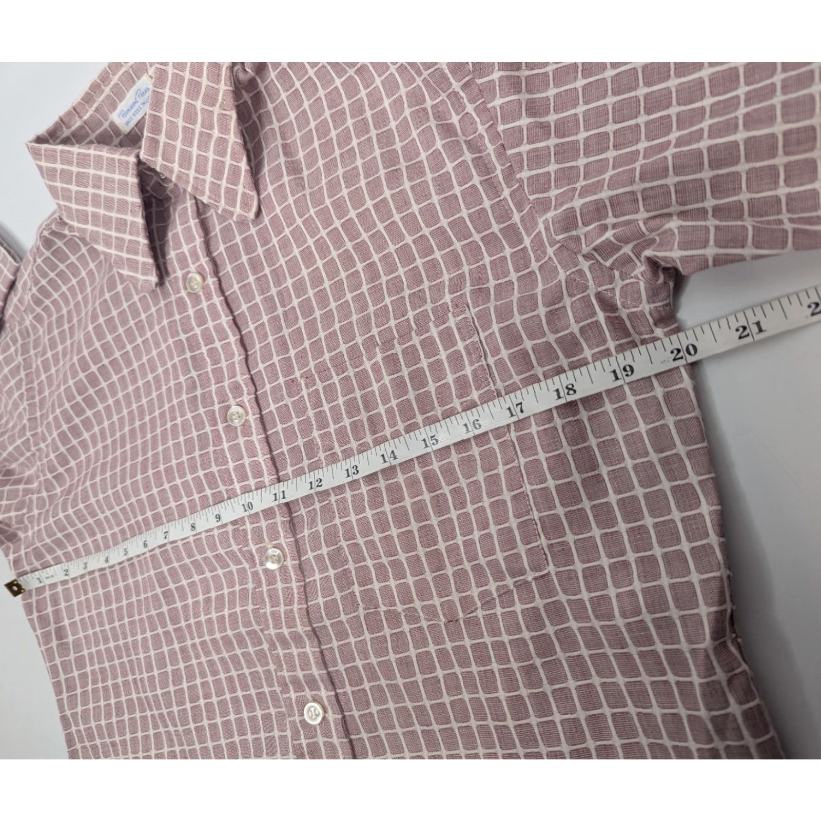 Vintage CARAT Men's Checkered Long Sleeve Button Shirt Permanent Press Size 15-33 Size US M / EU 48-50 / 2 - 5 Thumbnail