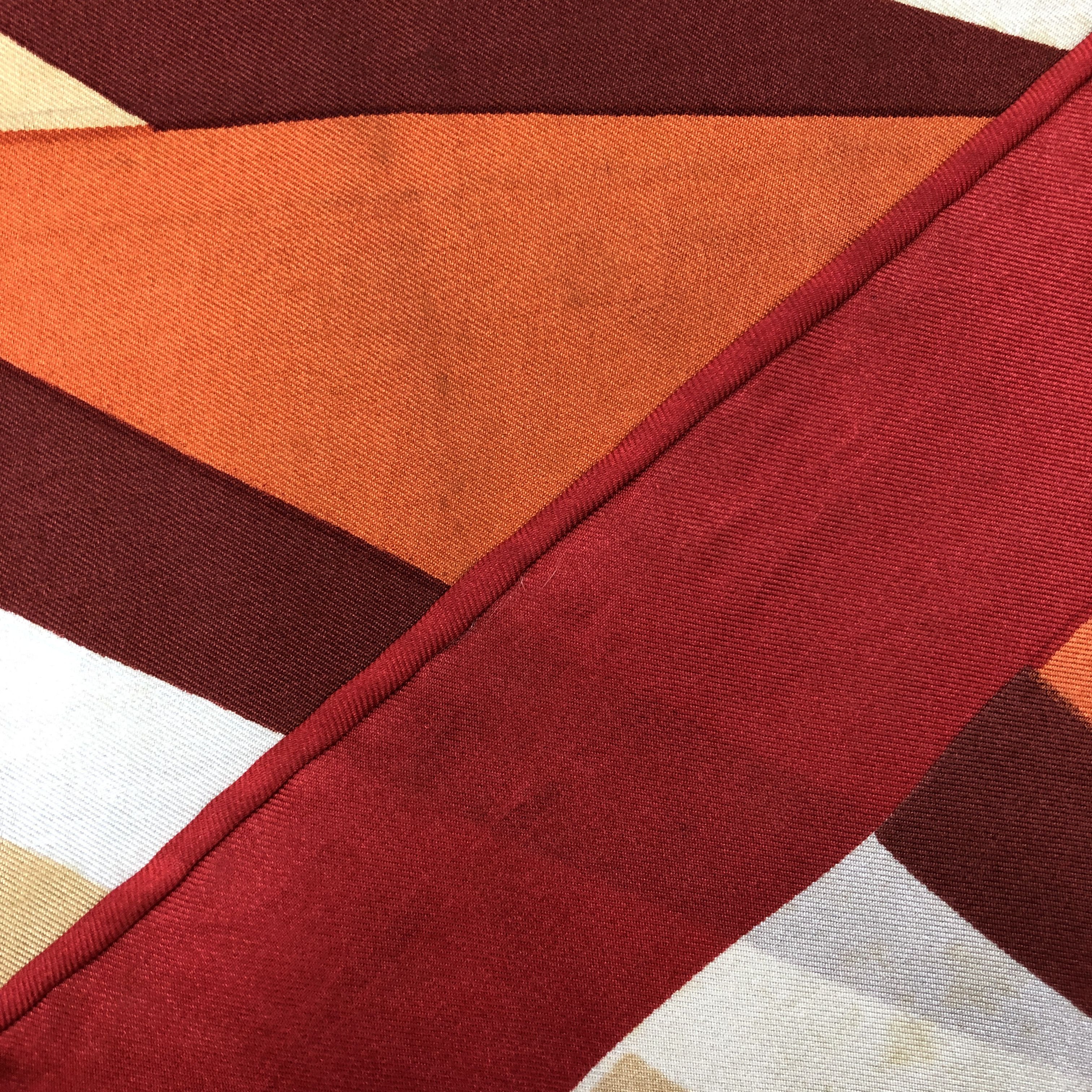 Japanese Brand Vintage SILK Scarf Twill Stole Wraps Scarves - GF60017 Size ONE SIZE - 6 Thumbnail