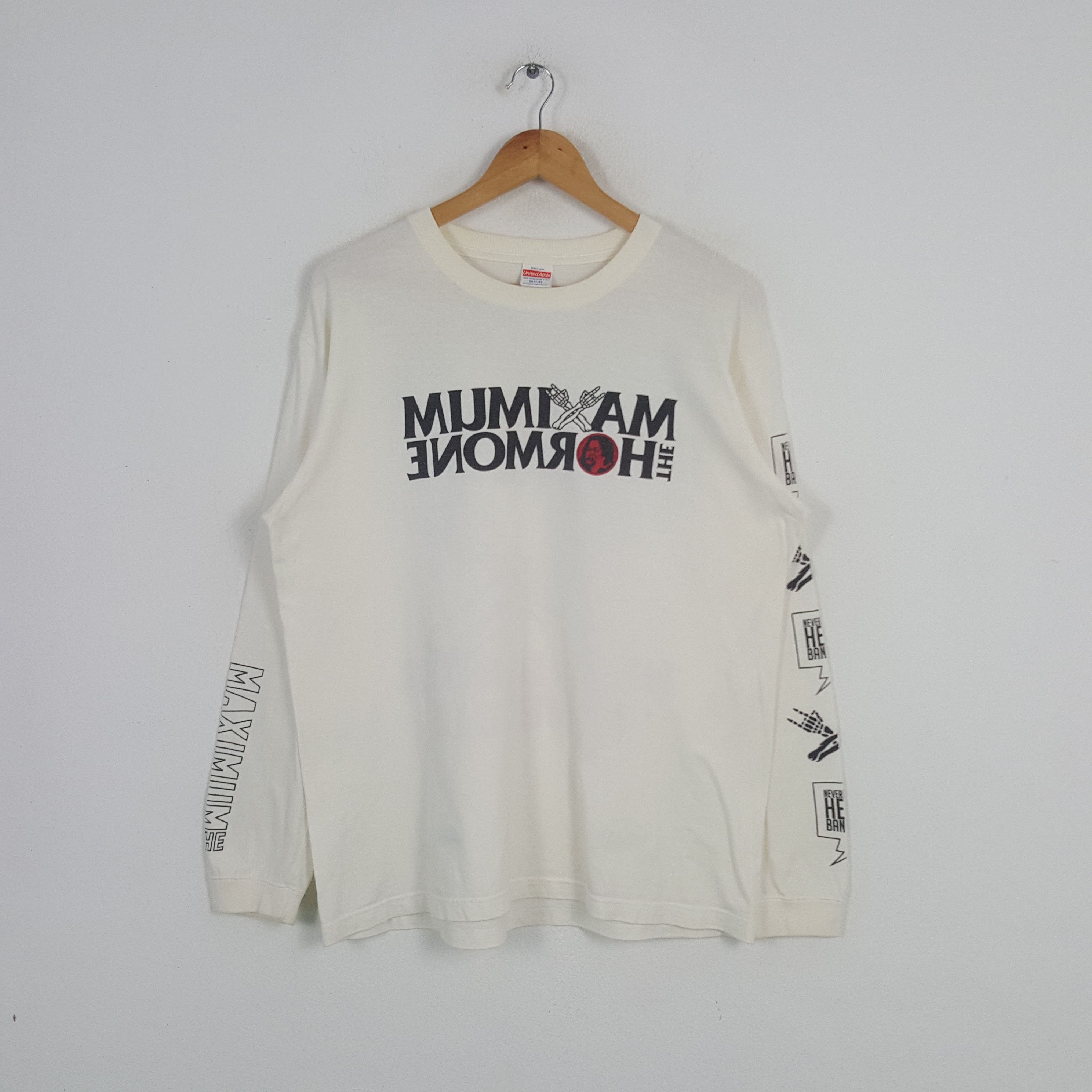 Band Tees × Vintage Vintage Muximum The Hormone Japanese Heavy Metal Band Tshirt Size US XL / EU 56 / 4 - 1 Thumbnail