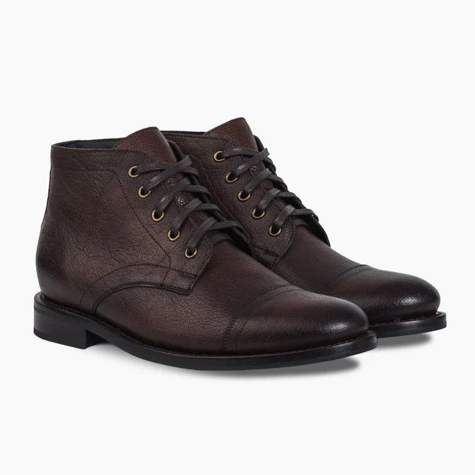 image of Thursday Boots Thursday Cadet Boots, Nib, 9.5D, Sequoia Buffalo(Dark Brown), Men's