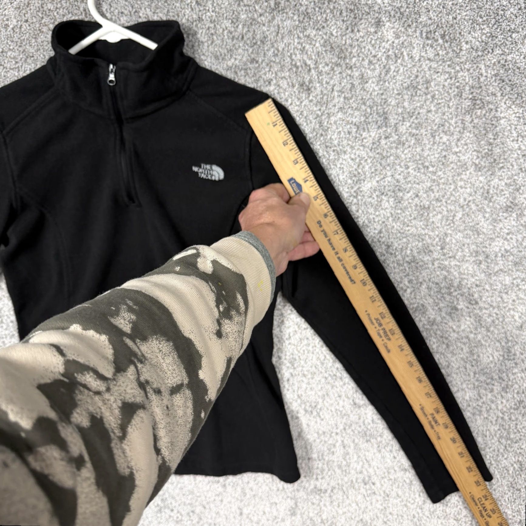 The North Face The North Face Pullover Womens S Black 1/4 Zip Fleece Hiking Gorpcore Layering Size S / US 4 / IT 40 - 3 Thumbnail