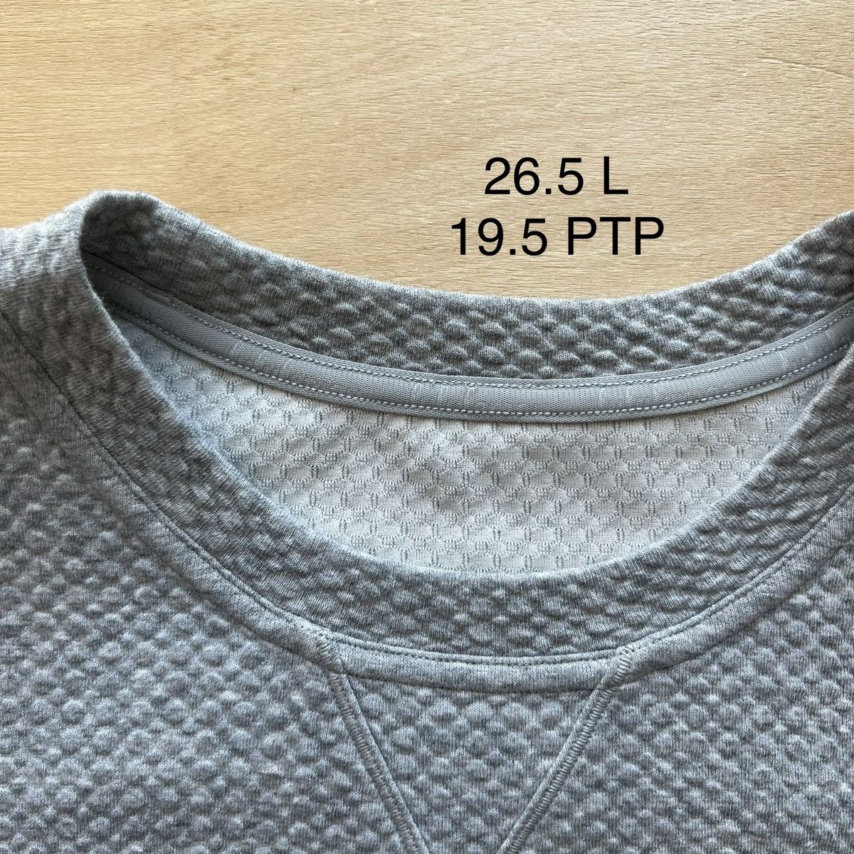 Lululemon Lululemon All Yours Bubble Dot Pullover Small Gray Casual Size US M / EU 48-50 / 2 - 5 Thumbnail