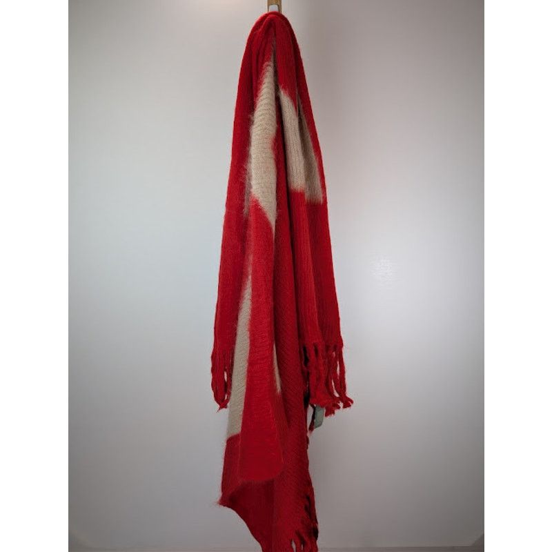Off-White o1rshd1 Size: OS / CNY Home Blanket in Red Gold Size ONE SIZE - 3 Thumbnail