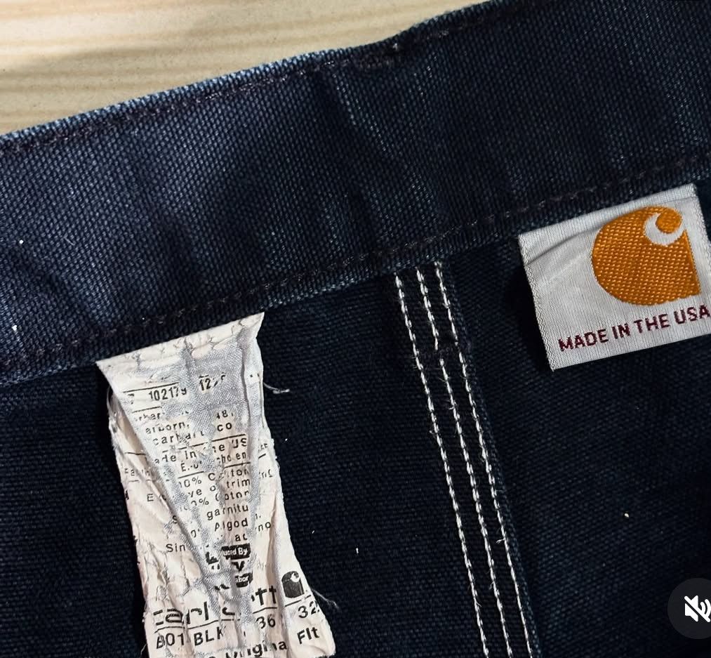 Carhartt Workwear Canvas Double Knee USA Size US 36 / EU 52 - 1 Thumbnail