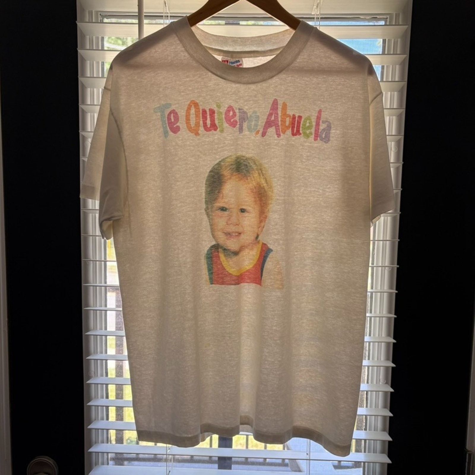 Vintage Vintage Random Baby Photo Portrait Art T-Shirt Men's Size L Size US L / EU 52-54 / 3 - 1 Thumbnail