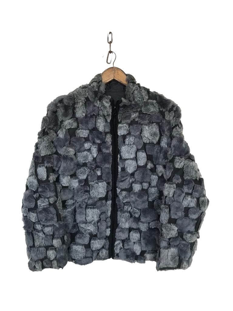 Issey Miyake 💥Vintage Japanese Designer Marufuku Fur Jacket Size M / US 6-8 / IT 42-44 - 1 Thumbnail