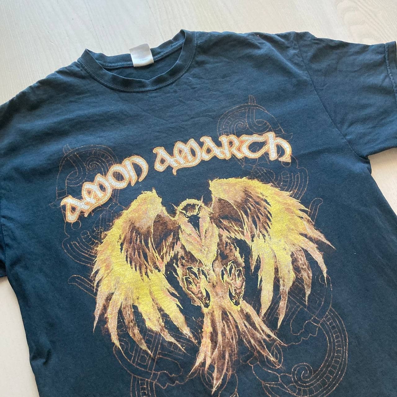Band Tees Vintage Amon Amarth Death Metal Rock Band Tour Tee Size US L / EU 52-54 / 3 - 2 Thumbnail