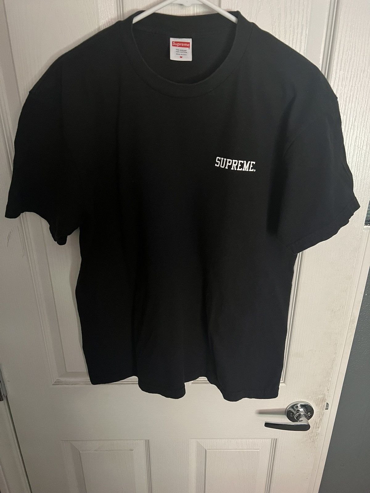 Supreme Supreme Greta Black Tee Size US M / EU 48-50 / 2 - 2 Thumbnail