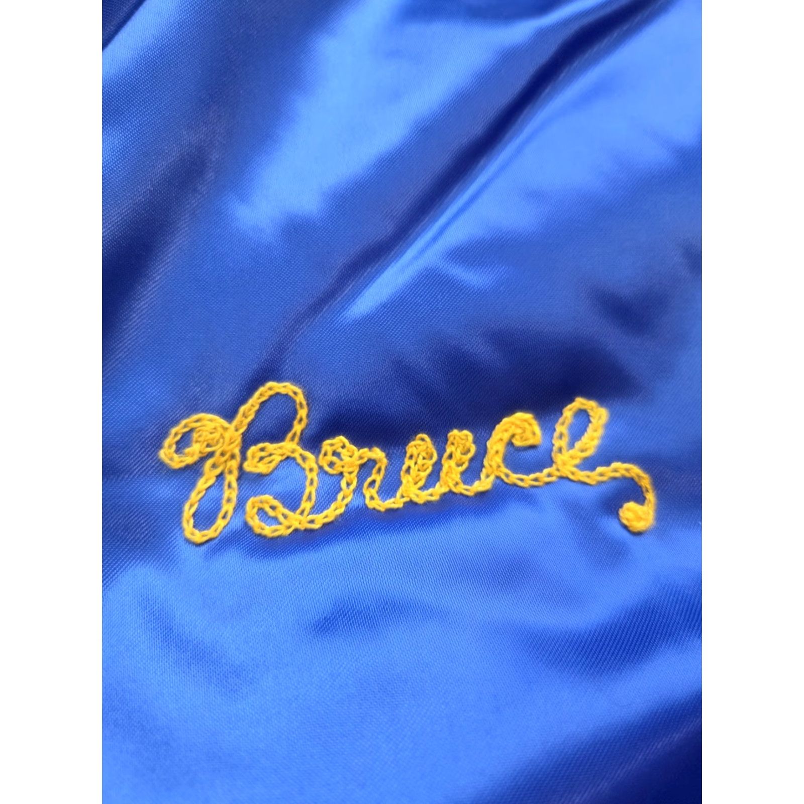 Vintage VINTAGE King Louie Jacket United Steelworkers of America Satin Black M Mens Varsity Nylon Satin Jacket Size US M / EU 48-50 / 2 - 2 Thumbnail