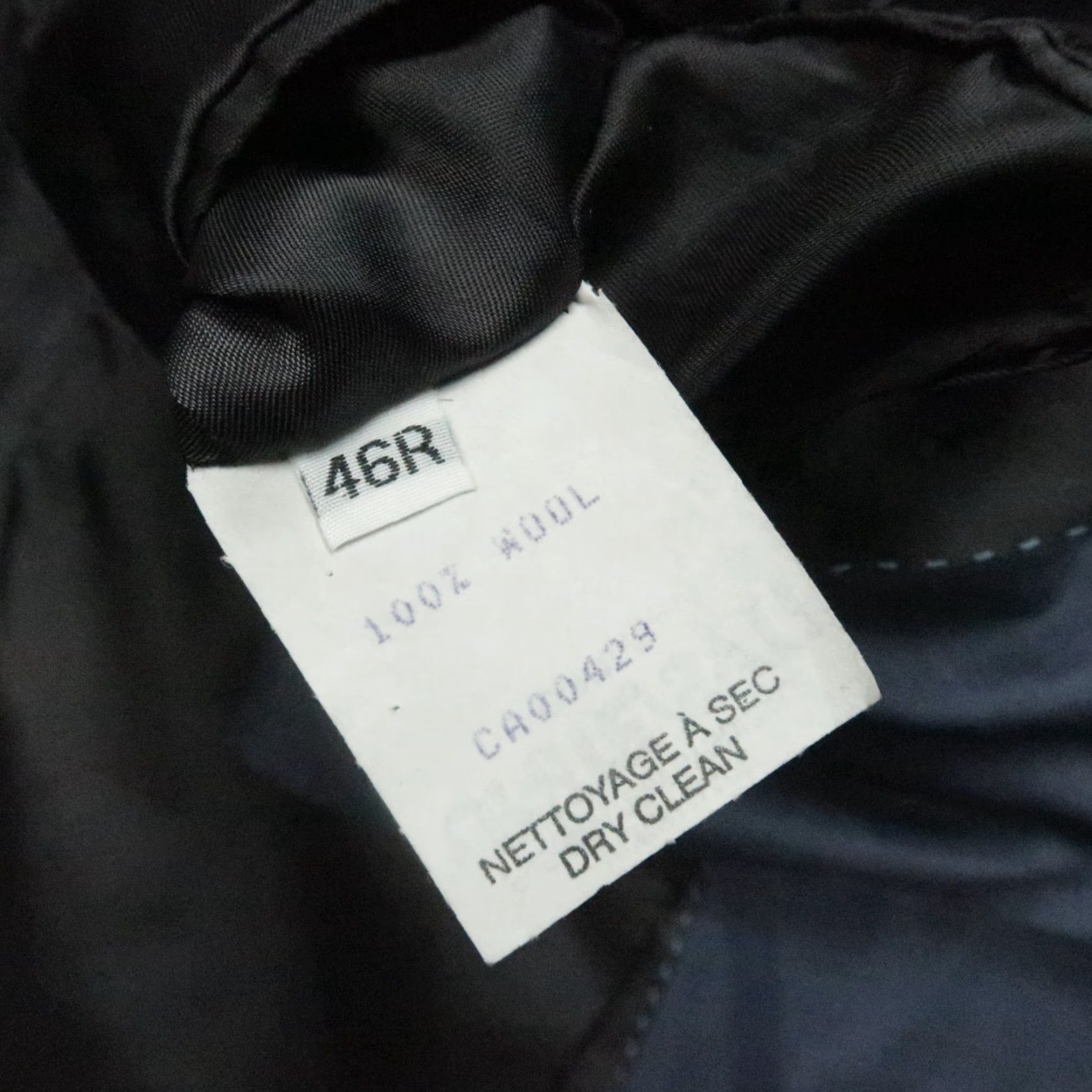 Peter Millar Peter Millar Blazer Mens 46R Blue Wool Double-Vented Jacket Coat Notch Lapel Regular Fit- 2 Piece Casual Business Wedding Blazer Mens Size 46R - 5 Thumbnail