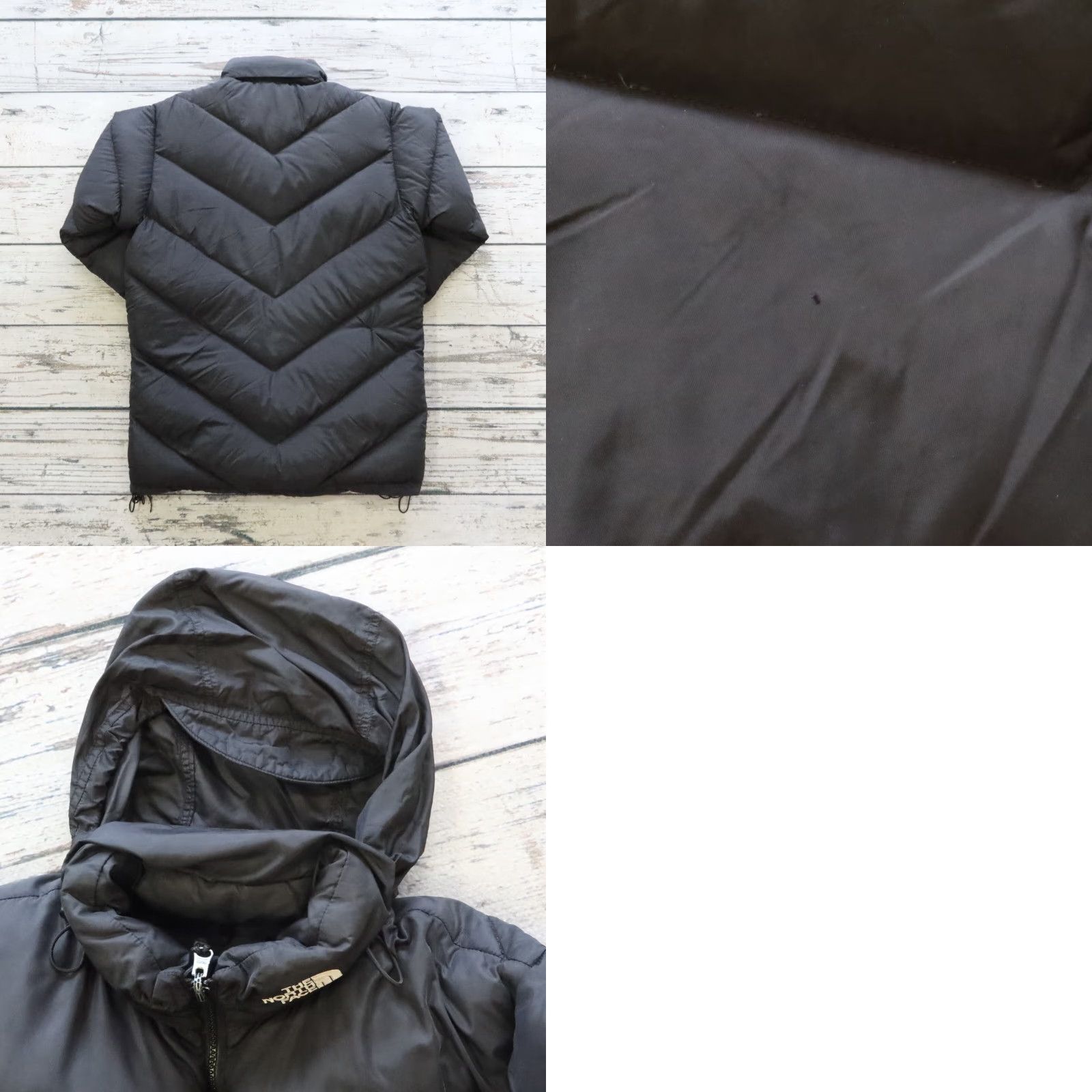 The North Face VINTAGE The North Face Shirt Jacket M Black 90s Quilted Puffer Trench Coat Men Size US M / EU 48-50 / 2 - 11 Thumbnail
