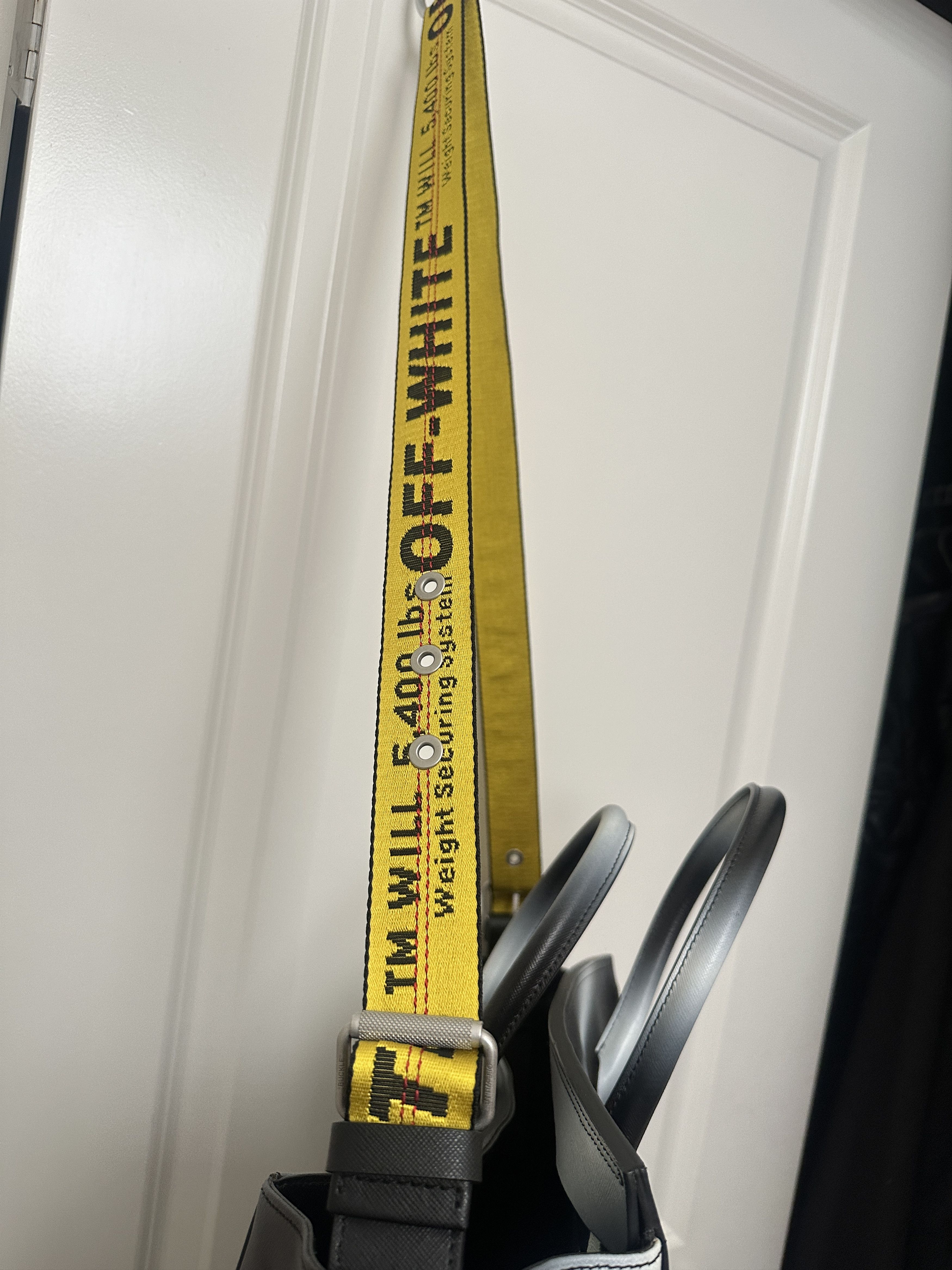Off-White OFF-WHITE & Virgil Abloh Hand Held XL Tote Bag Size ONE SIZE - 8 Thumbnail