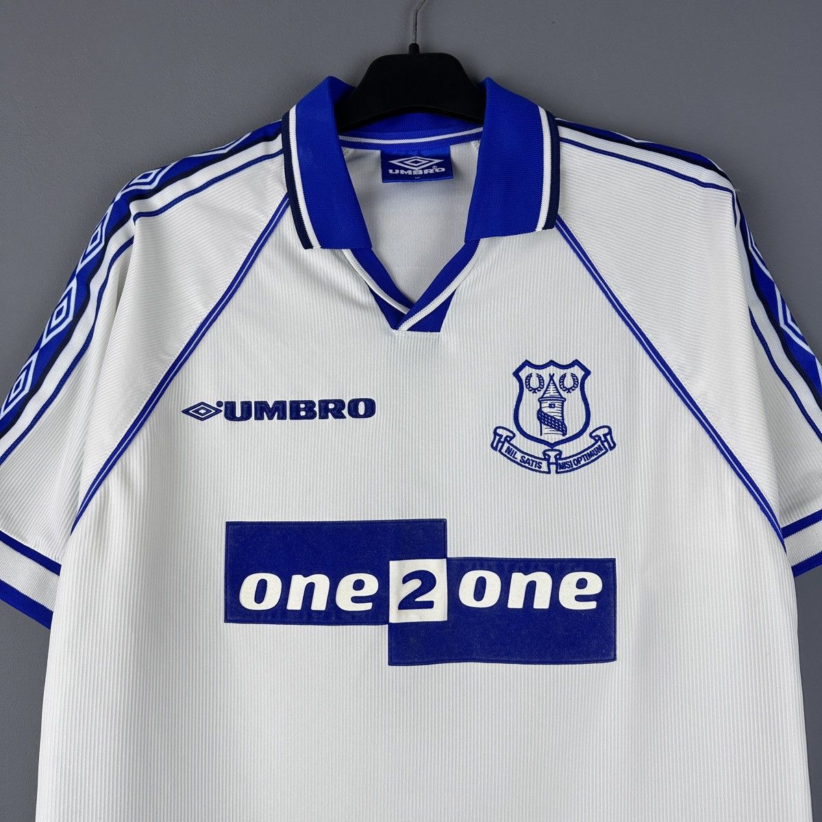 Umbro Vintage Everton Umbro Away Jersey Rare Shirt 1998/1999 Size US M / EU 48-50 / 2 - 2 Thumbnail