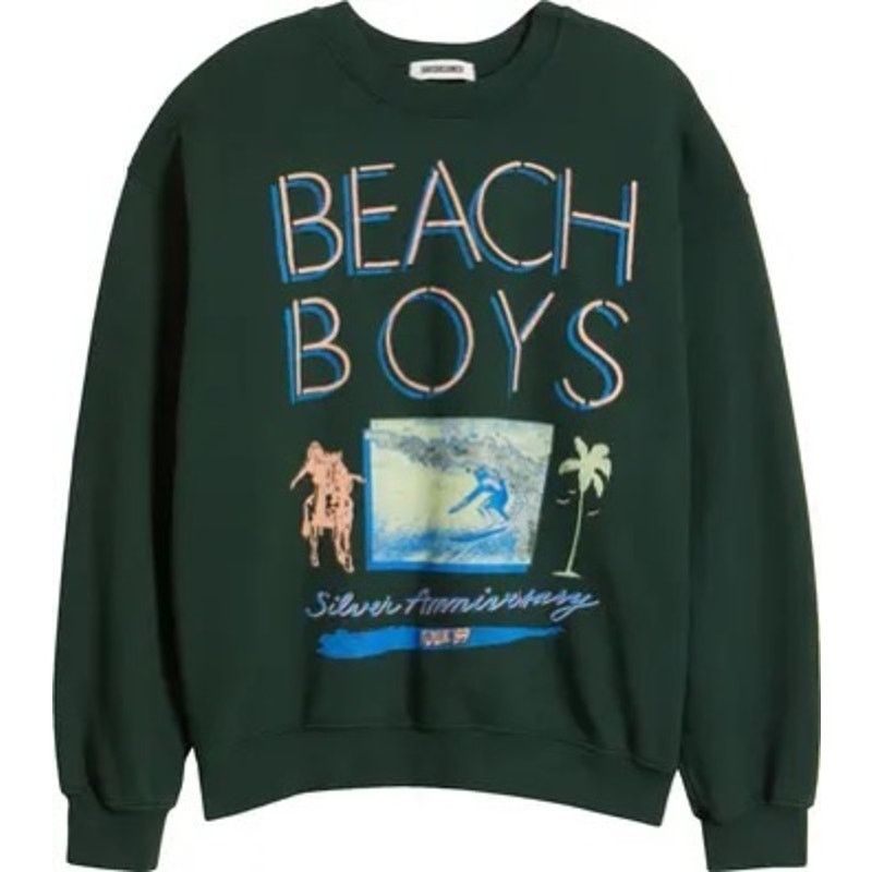 Daydreamer DAYDREAMER Beach Boys Pine Green Silver Anniversary BF Crew Size S / US 4 / IT 40 - 11 Thumbnail