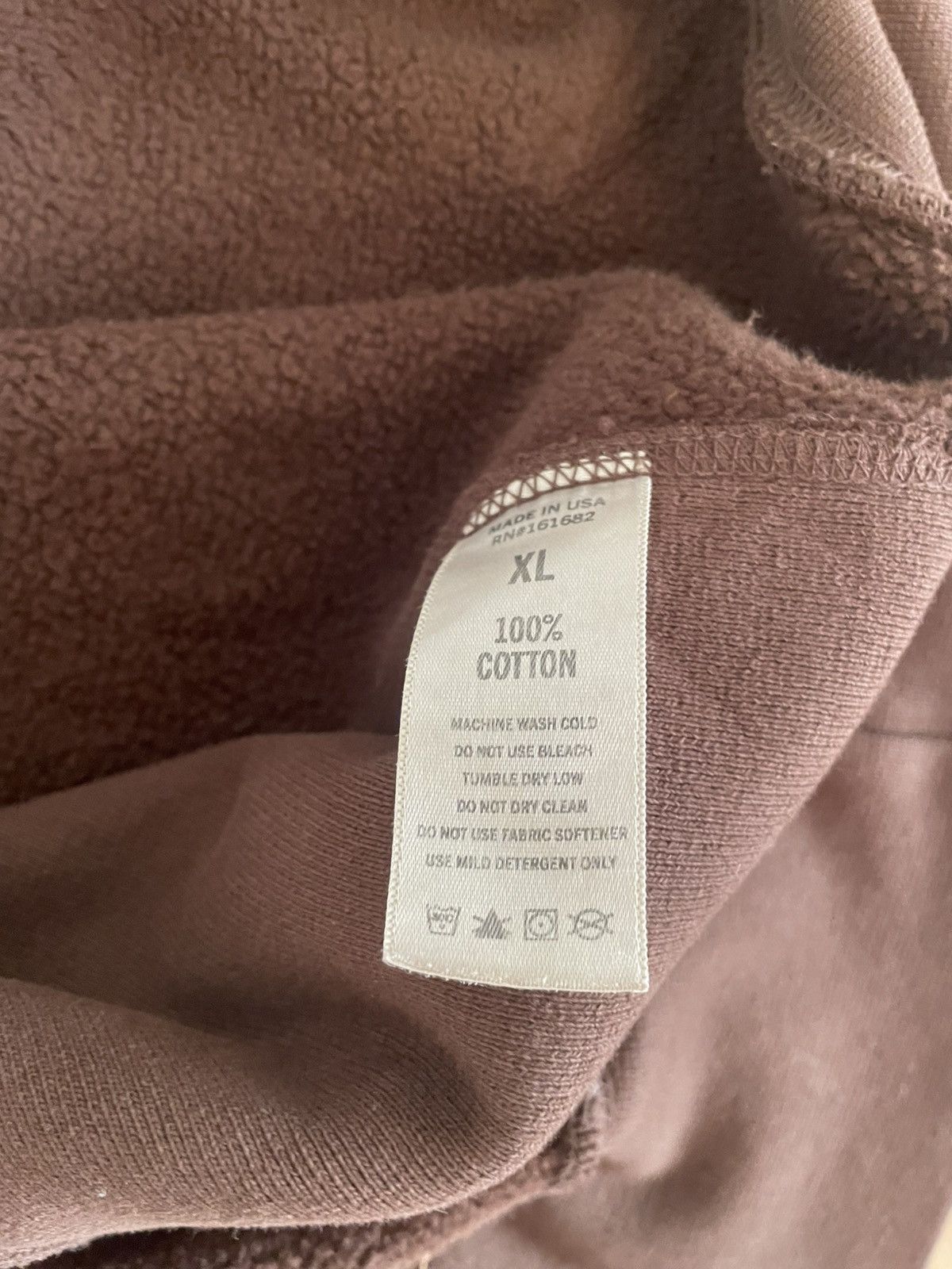 Other Oversized Brown Hoodie Size US XL / EU 56 / 4 - 3 Thumbnail