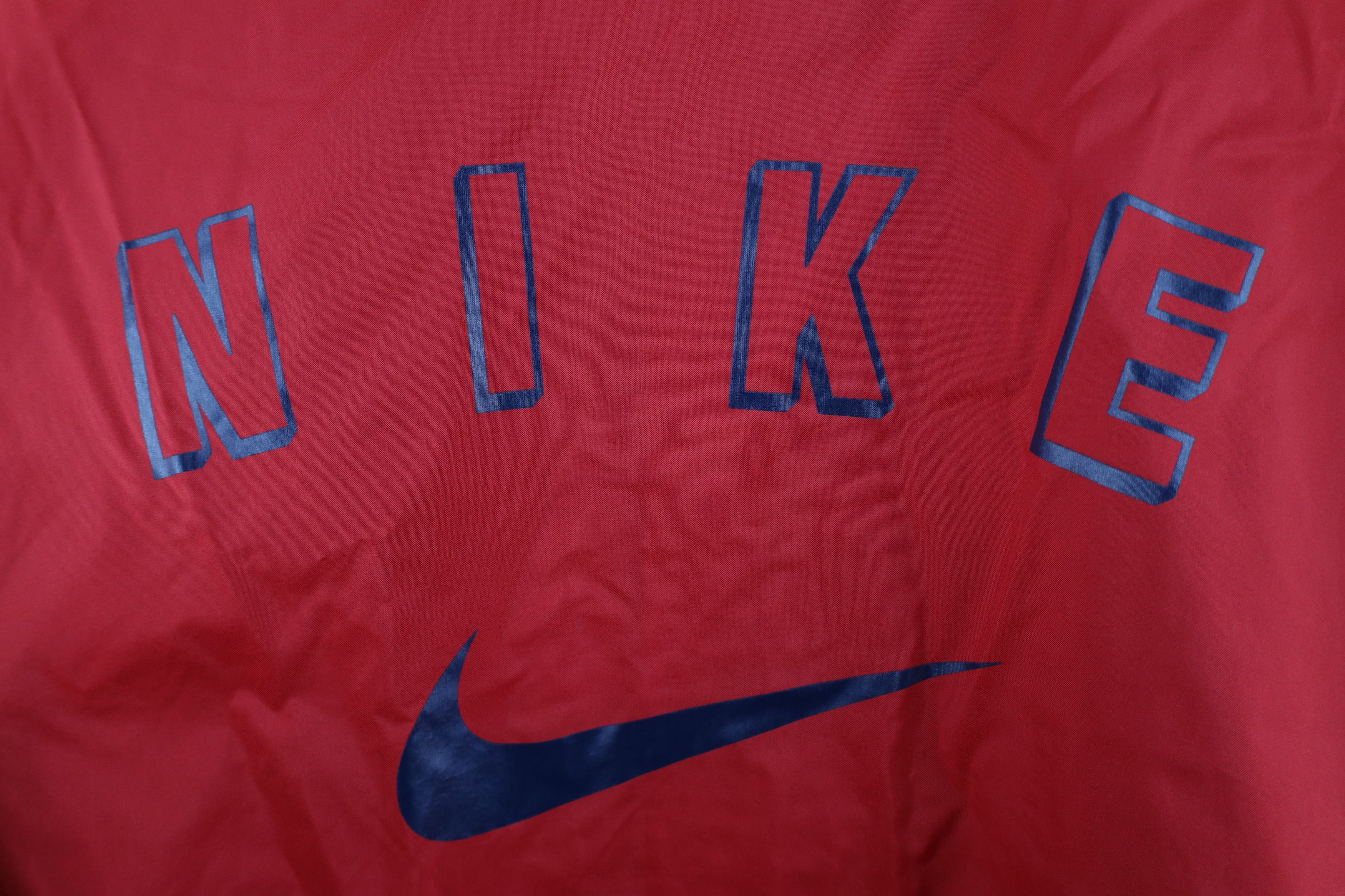 Nike Vintage 90s Nike Spell Out Coach Coaches Windbreaker Jacket Size US S / EU 44-46 / 1 - 12 Thumbnail