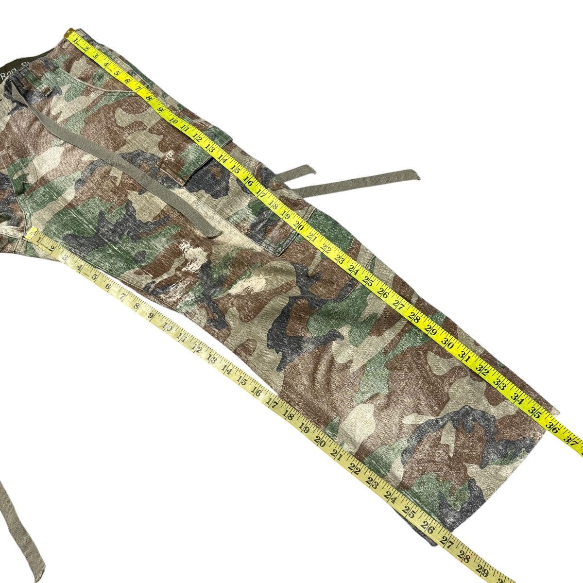 Japanese Brand RNA SLANG Cargo Camo Cropped Pants Size US 30 / EU 46 - 17 Thumbnail