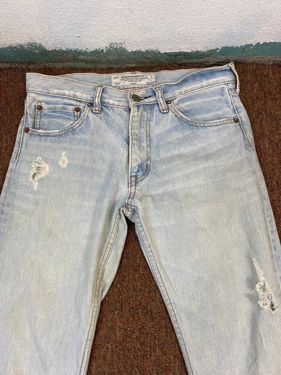 Japanese Brand cp-c japanese brands union made distressed denim Size US 32 / EU 48 - 10 Thumbnail