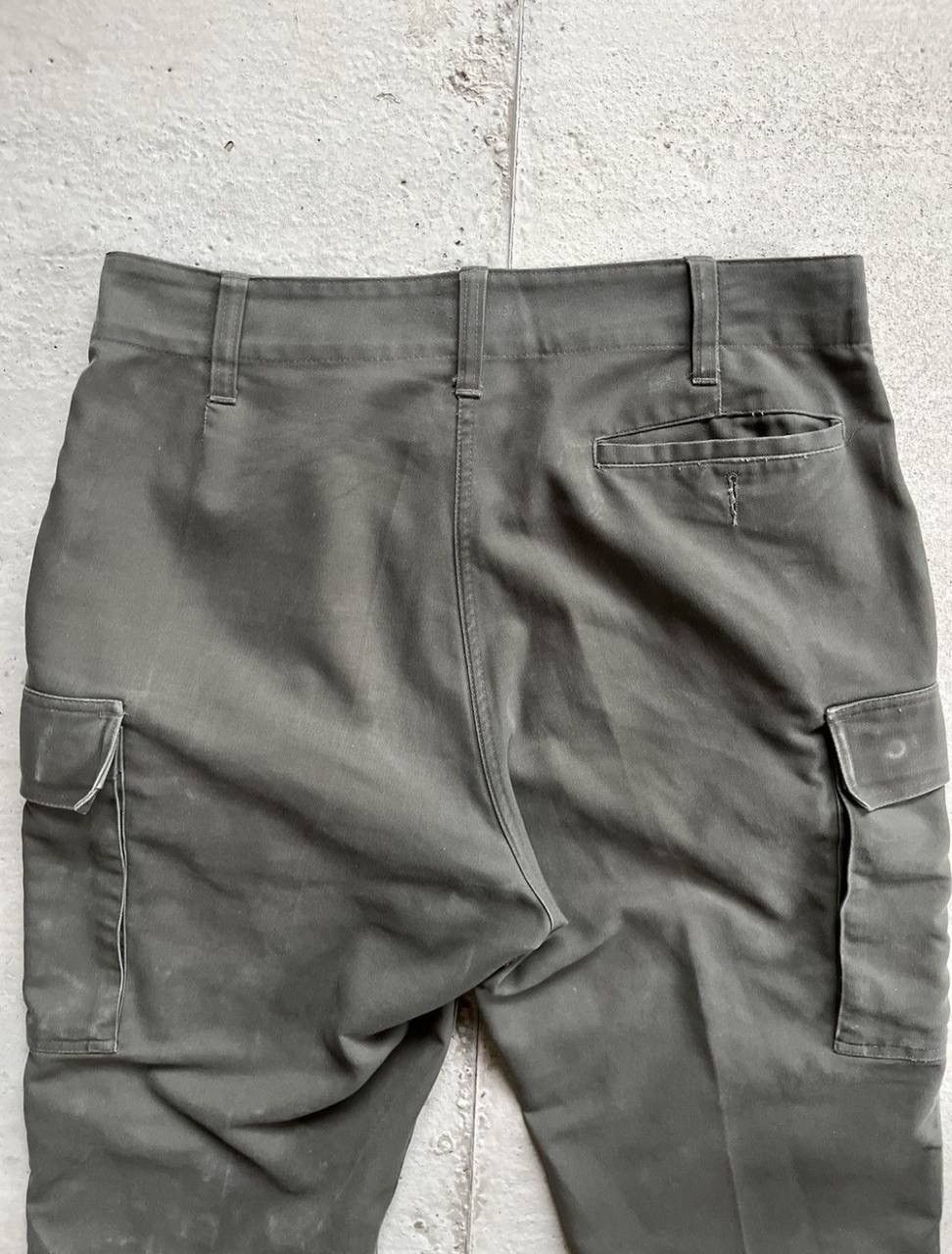 Vintage Vintage Military Olive Studded Cargo Pants Size US 33 - 6 Thumbnail