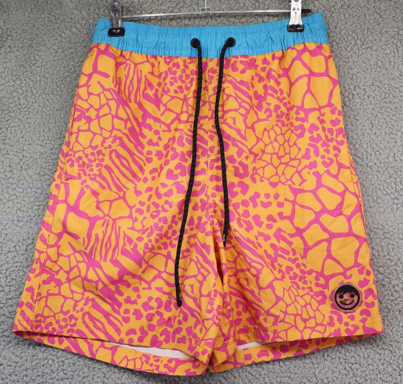 NEFF NEFF Board Swimsuit Trunks Board Shorts Men Small Orange Size US 30 / EU 46 - 1 Thumbnail