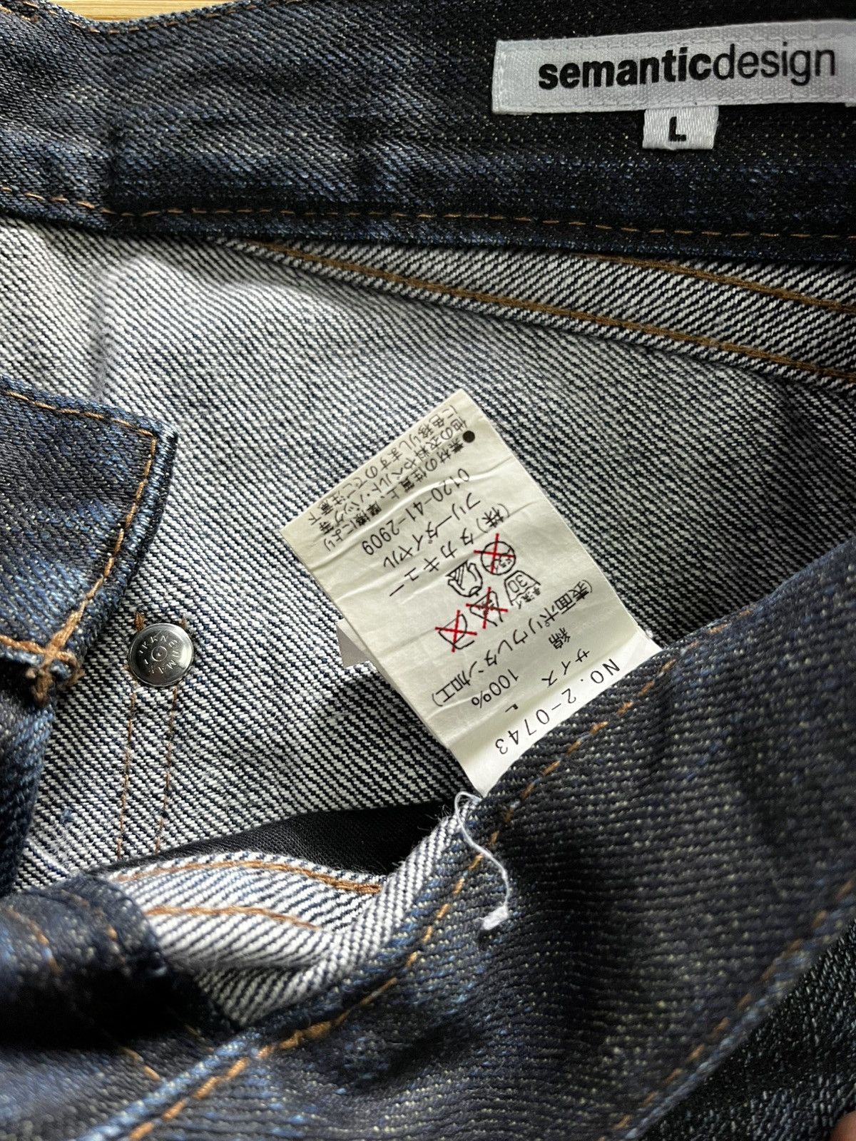 Le Grande Bleu (L.G.B.) Vintage Semantic design flare jeans if six was nine Size US 32 / EU 48 - 5 Thumbnail