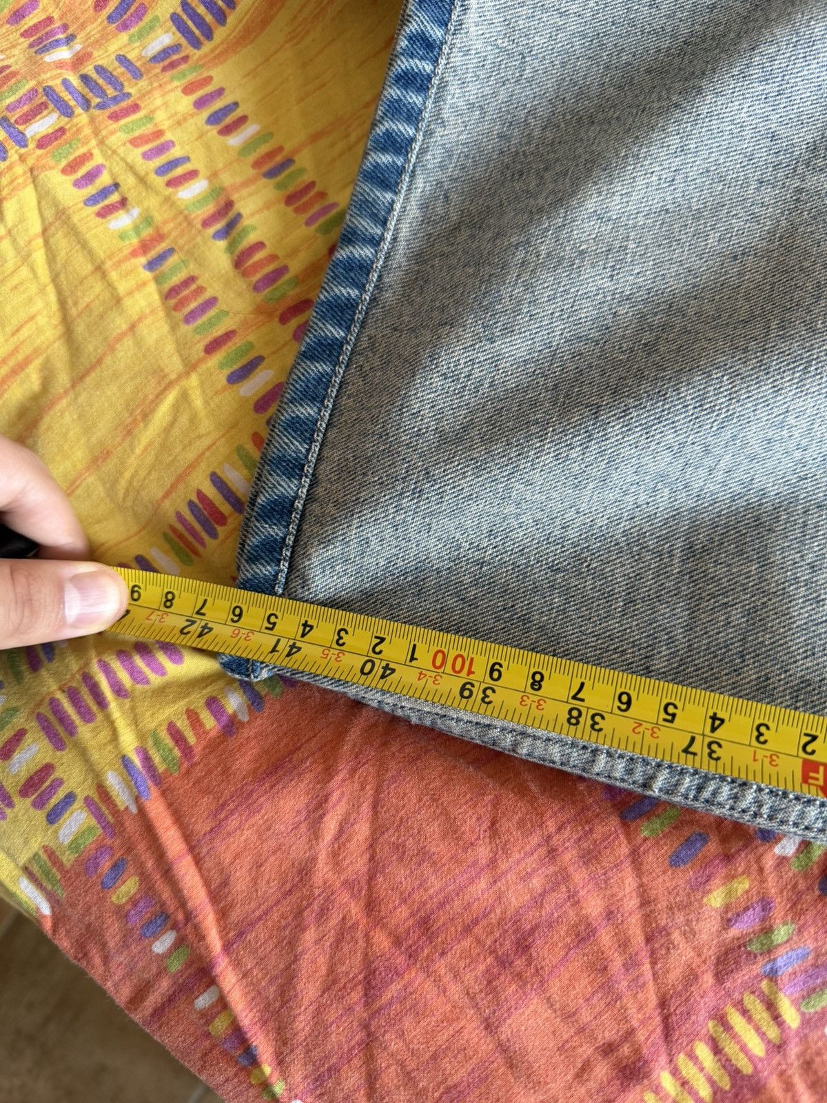 Balenciaga [S] 1590$ Spring24 Inside out blue baggy jeans Size US 30 / EU 46 - 20 Thumbnail