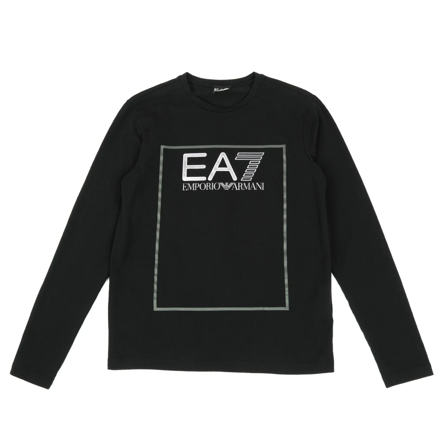 Emporio Armani Logo Print T-Shirt in Black Size M Size US M / EU 48-50 / 2 - 1 Thumbnail