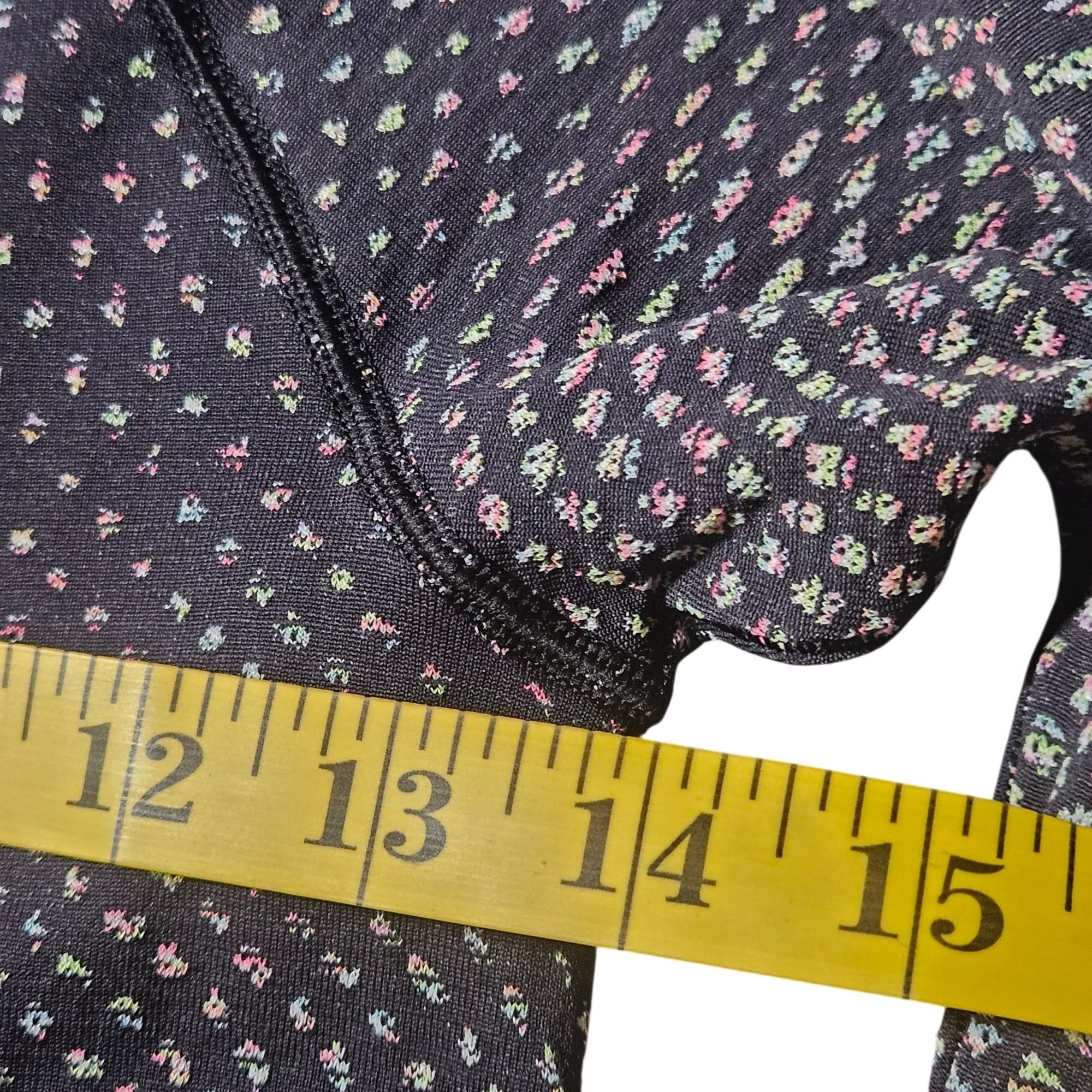 Lululemon Lululemon Swiftly Tech Long Sleeve 2.0 Grid Warp Black Neon Size XS / US 0-2 / IT 36-38 - 5 Thumbnail