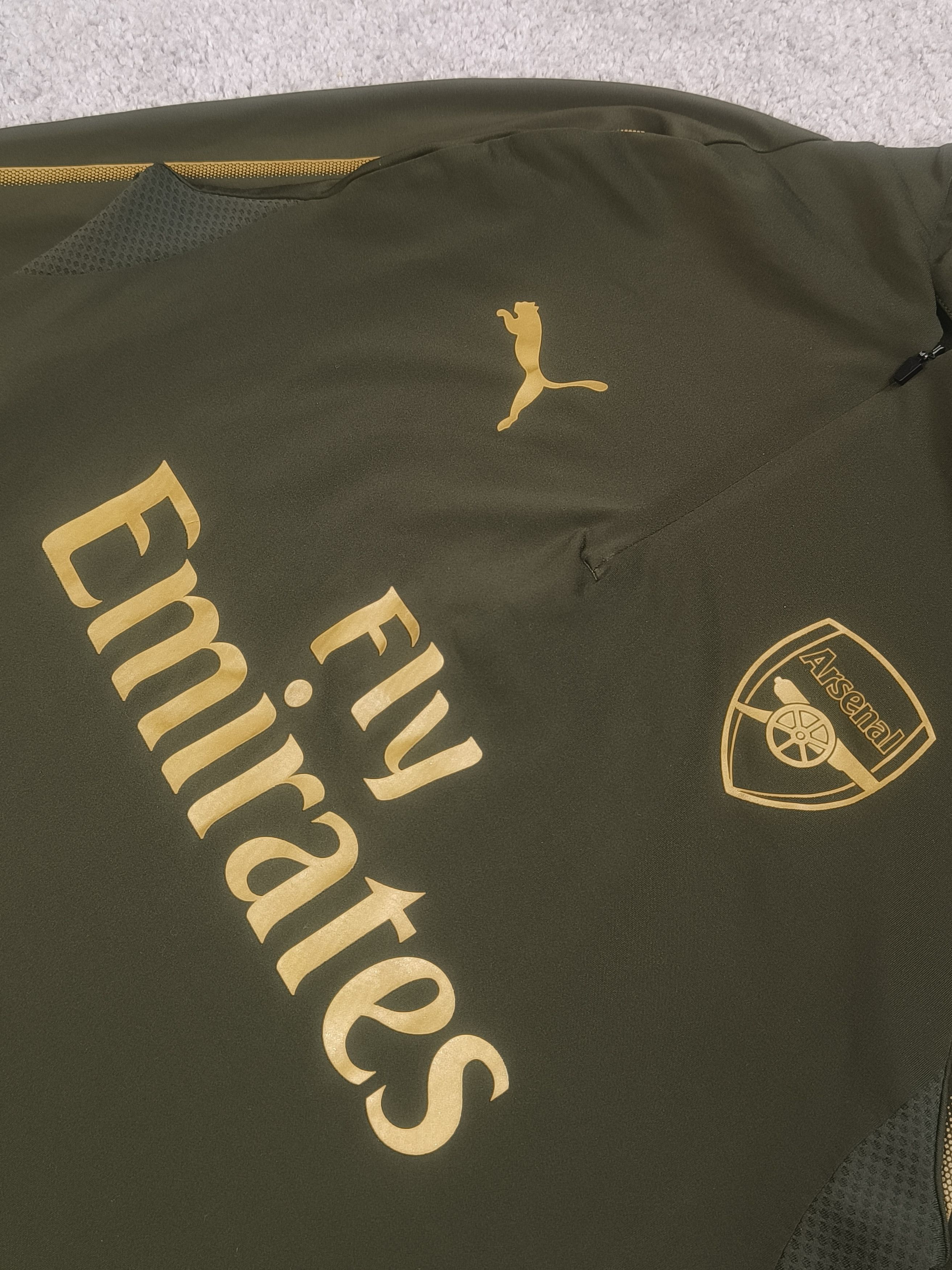 Puma 2017-18 Arsenal Puma 1/4 Zip Drill Top Size US S / EU 44-46 / 1 - 2 Thumbnail