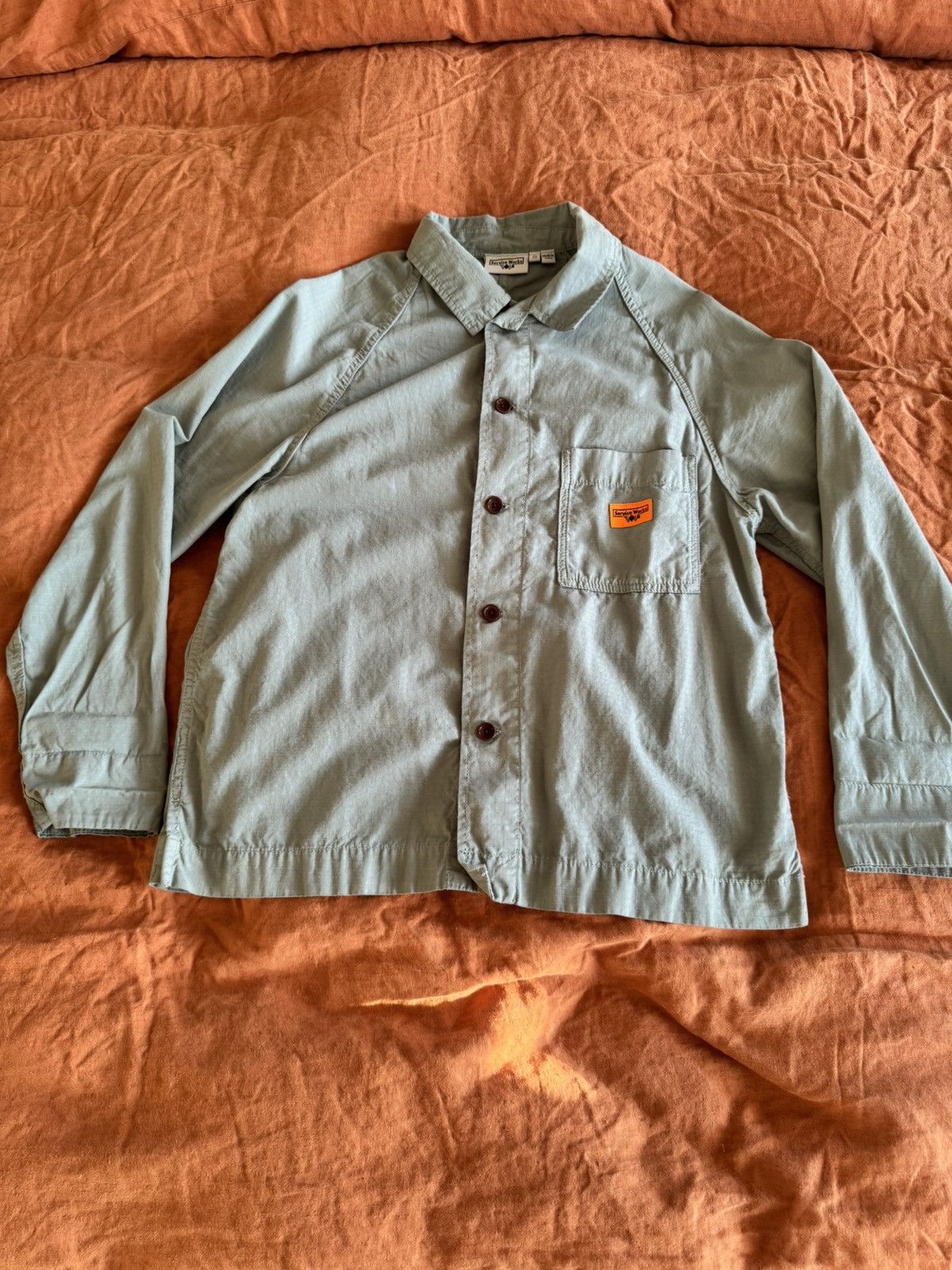 Service Works Service Works Organic Ripstop Baker Shirt Size US S / EU 44-46 / 1 - 1 Thumbnail