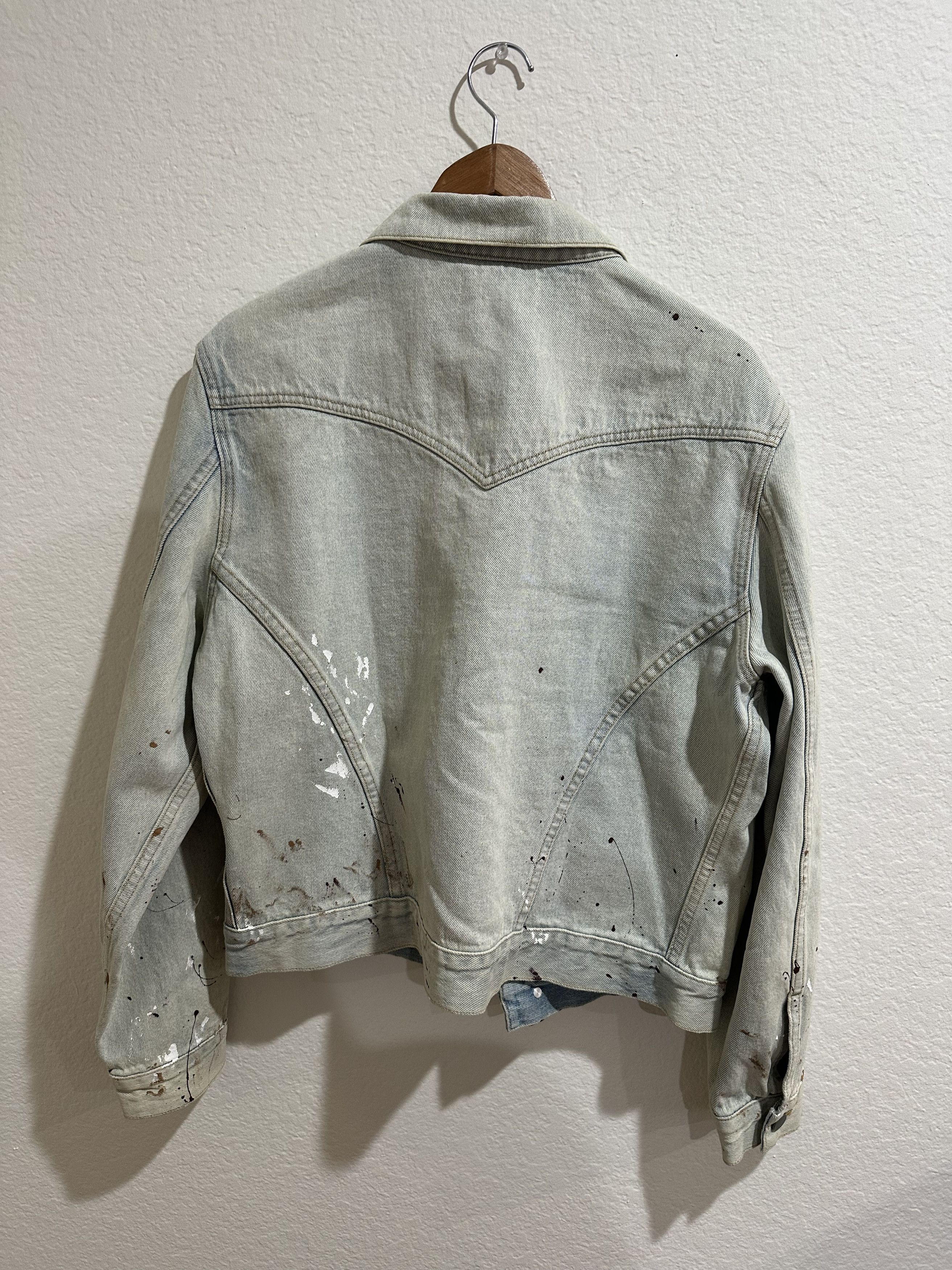 Bare Knuckles Bareknuckles Cropped Light Wash Denim Jacket New w/o Tags Size US M / EU 48-50 / 2 - 3 Thumbnail
