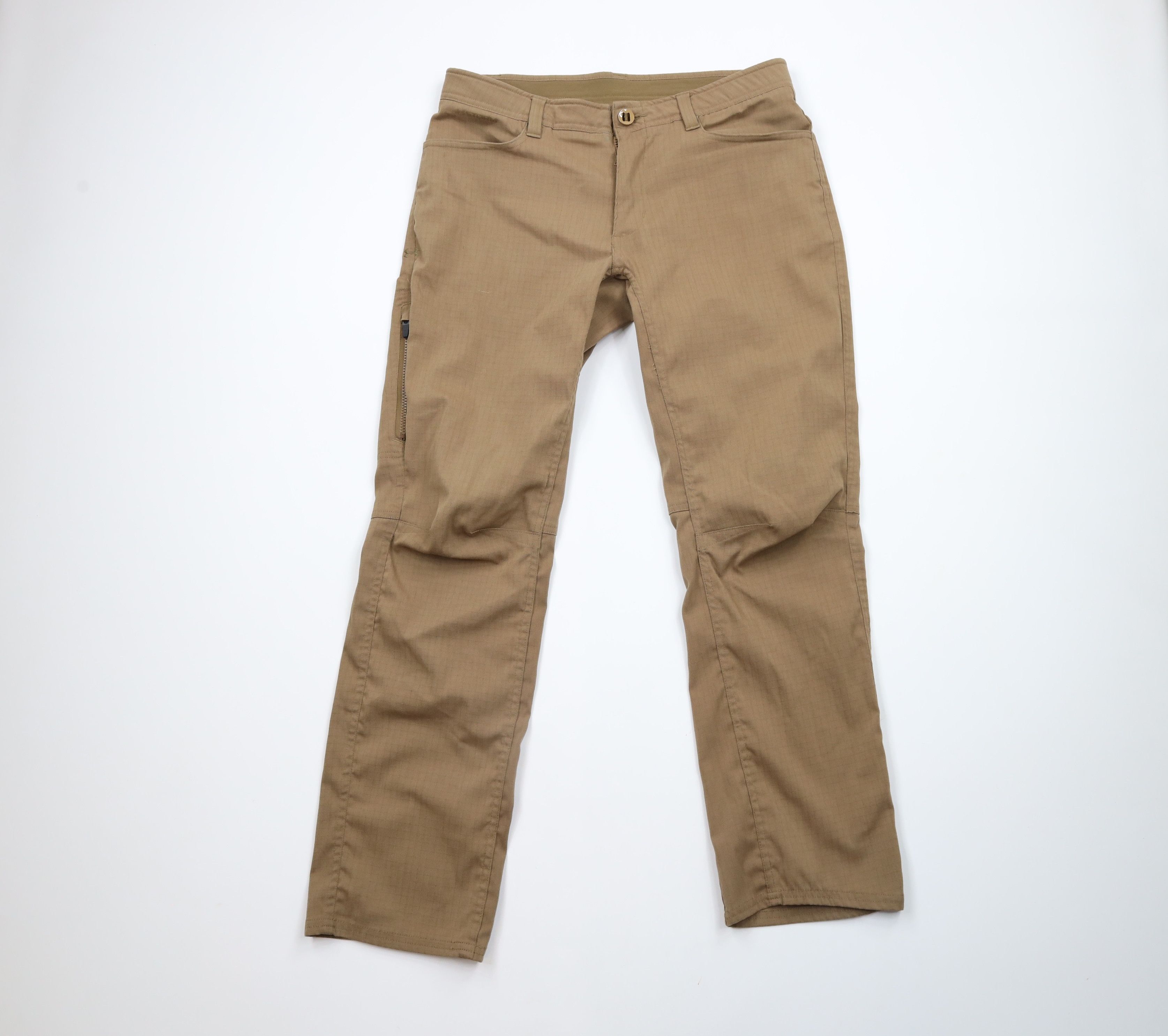 Under Armour × Vintage Under Armour Storm Ripstop Stretch Tactical Pants Brown Size US 34 / EU 50 - 1 Thumbnail