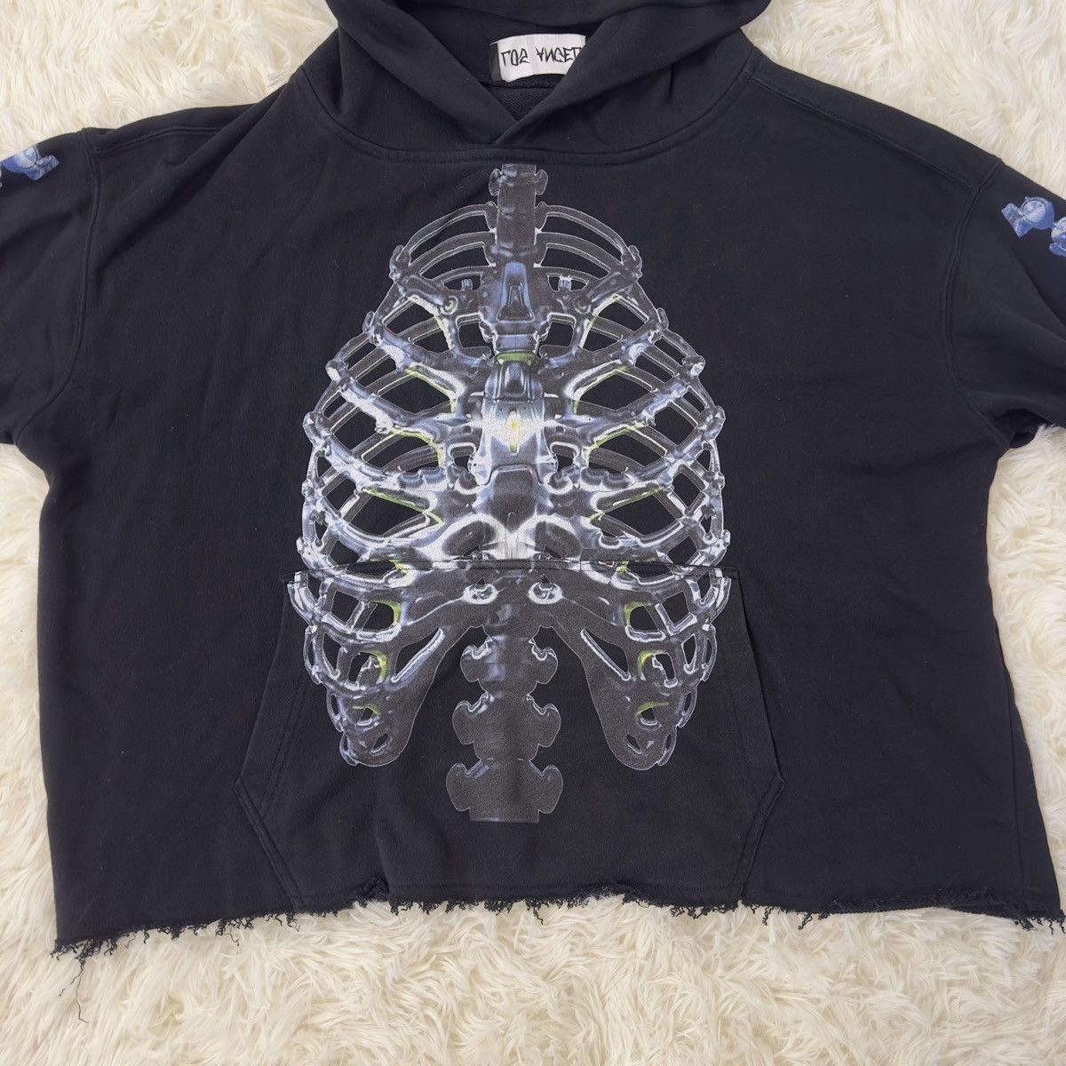 Other 3D chrome silver skeleton hoodie Size US M / EU 48-50 / 2 - 2 Thumbnail