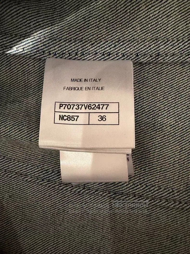 Chanel Chanel 21A Women's Castle Series Floral Denim Jacket Size XS / US 0-2 / IT 36-38 - 4 Thumbnail