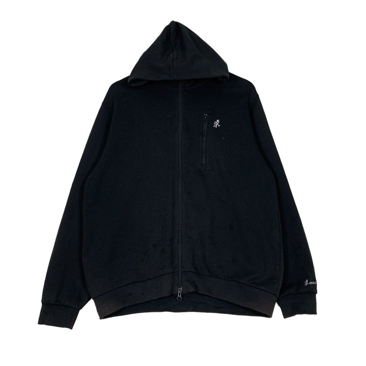 Gramicci GRAMICCI Usa Small Logo Zipper Hoodies Sweatshirt #1161-C53 Size US S / EU 44-46 / 1 - 2 Thumbnail