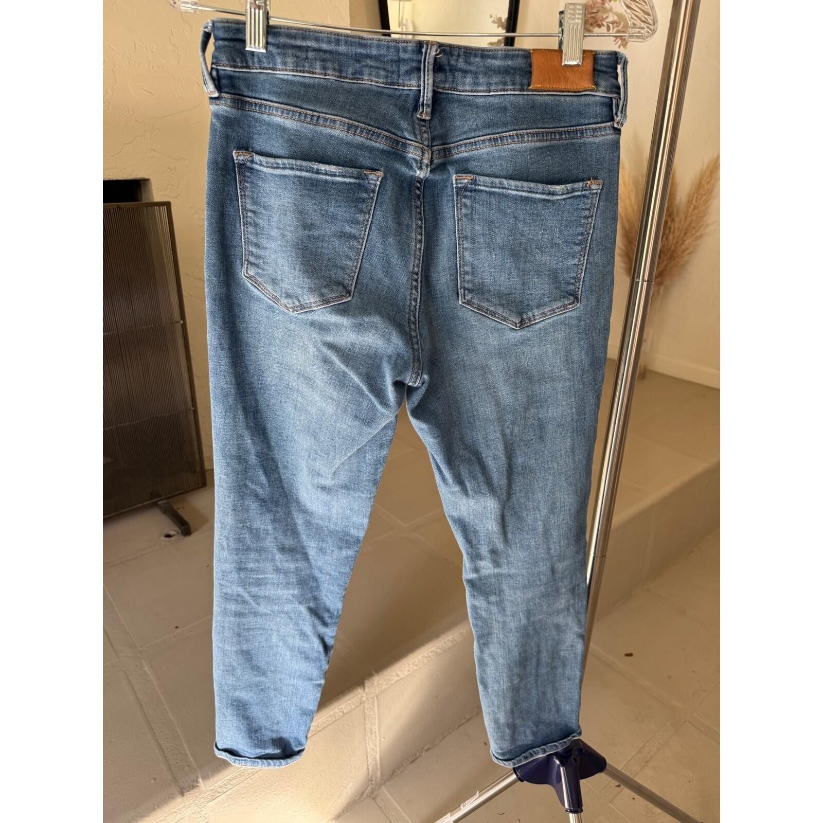 Other Dear John Blaire Straight Mid Rise Jeans Medium Wash Size 28 Size 28" / US 6 / IT 42 - 5 Thumbnail