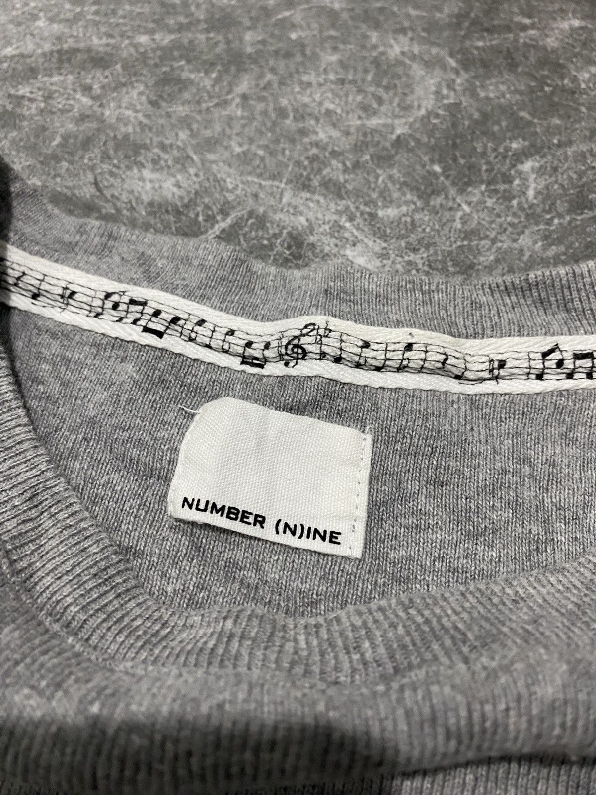 Number (N)ine Number (N)ine Oversize Plain GreyTshirts Size US M / EU 48-50 / 2 - 5 Thumbnail