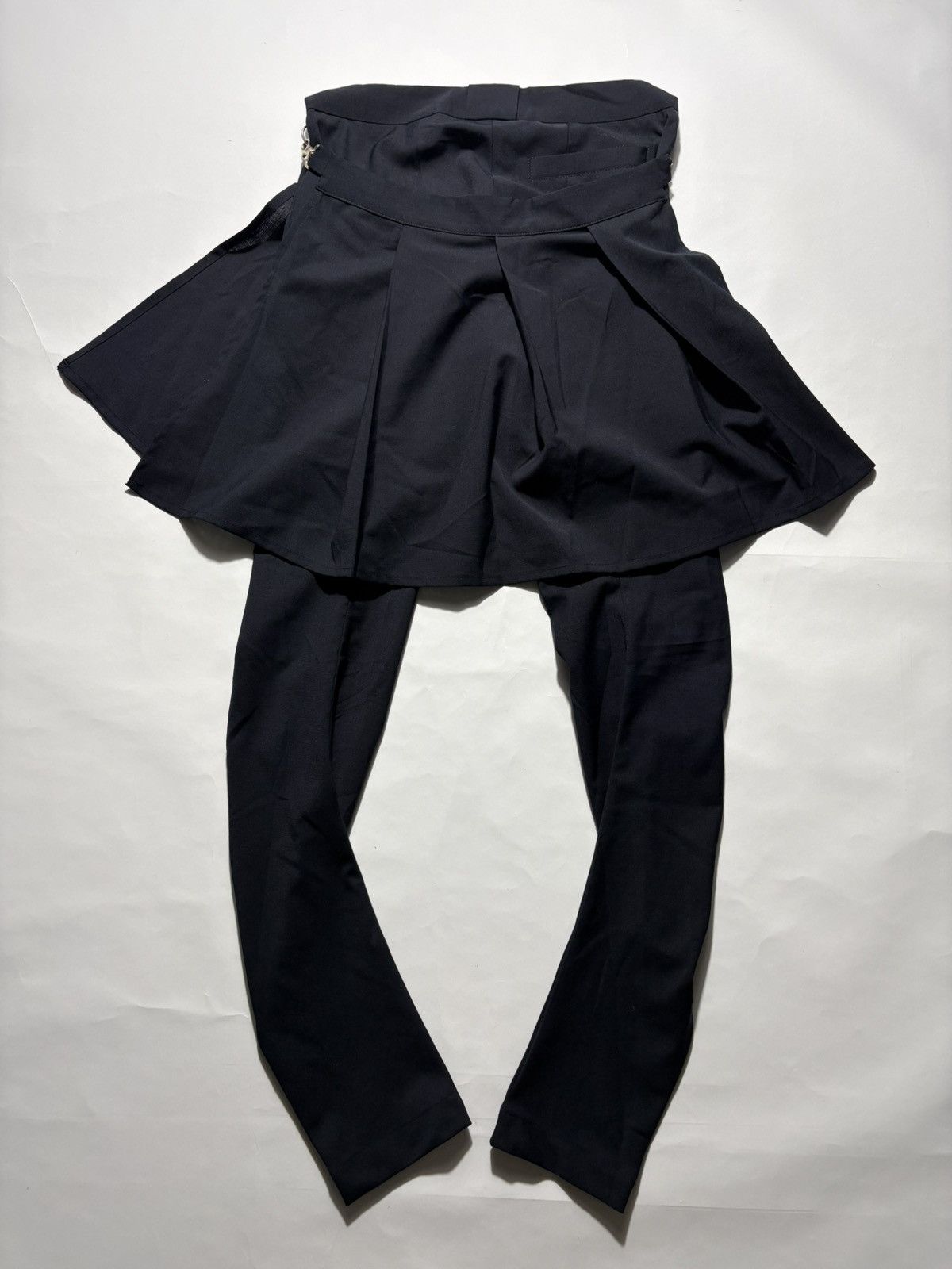 Vivienne Westwood VIVIENNE WESTWOOD ANGROMANIA DECONSTRUCTED KILT TROUSER PANT Size 27" / US 4 / IT 40 - 3 Thumbnail