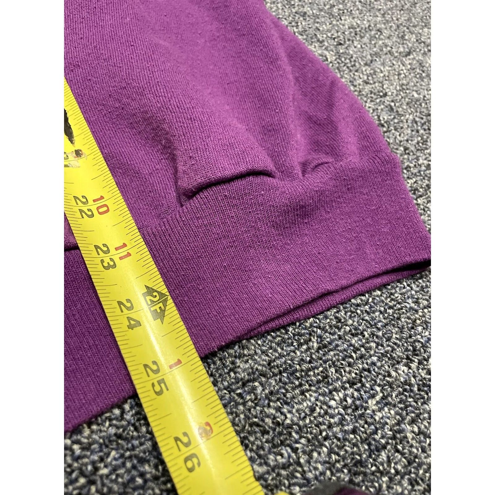 Vintage VINTAGE VTG Purple Raglan Sweatshirt XL Made In USA L3 Men Pullover Sweatshirt USA Purple XL Mens Size US XL / EU 56 / 4 - 4 Thumbnail
