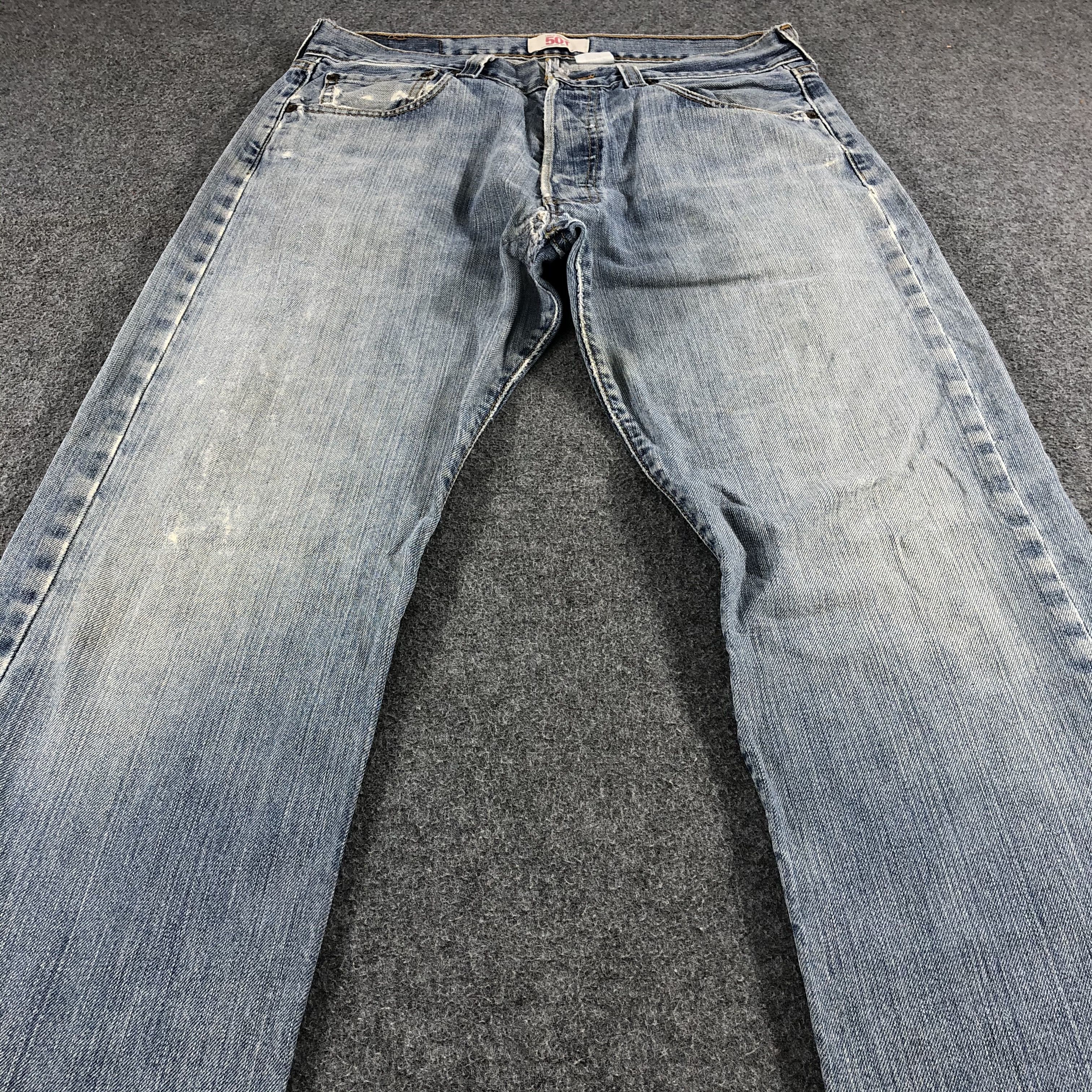 Levi's Light Wash Vintage Levis 501 Jeans-J1127 Size US 33 - 3 Thumbnail