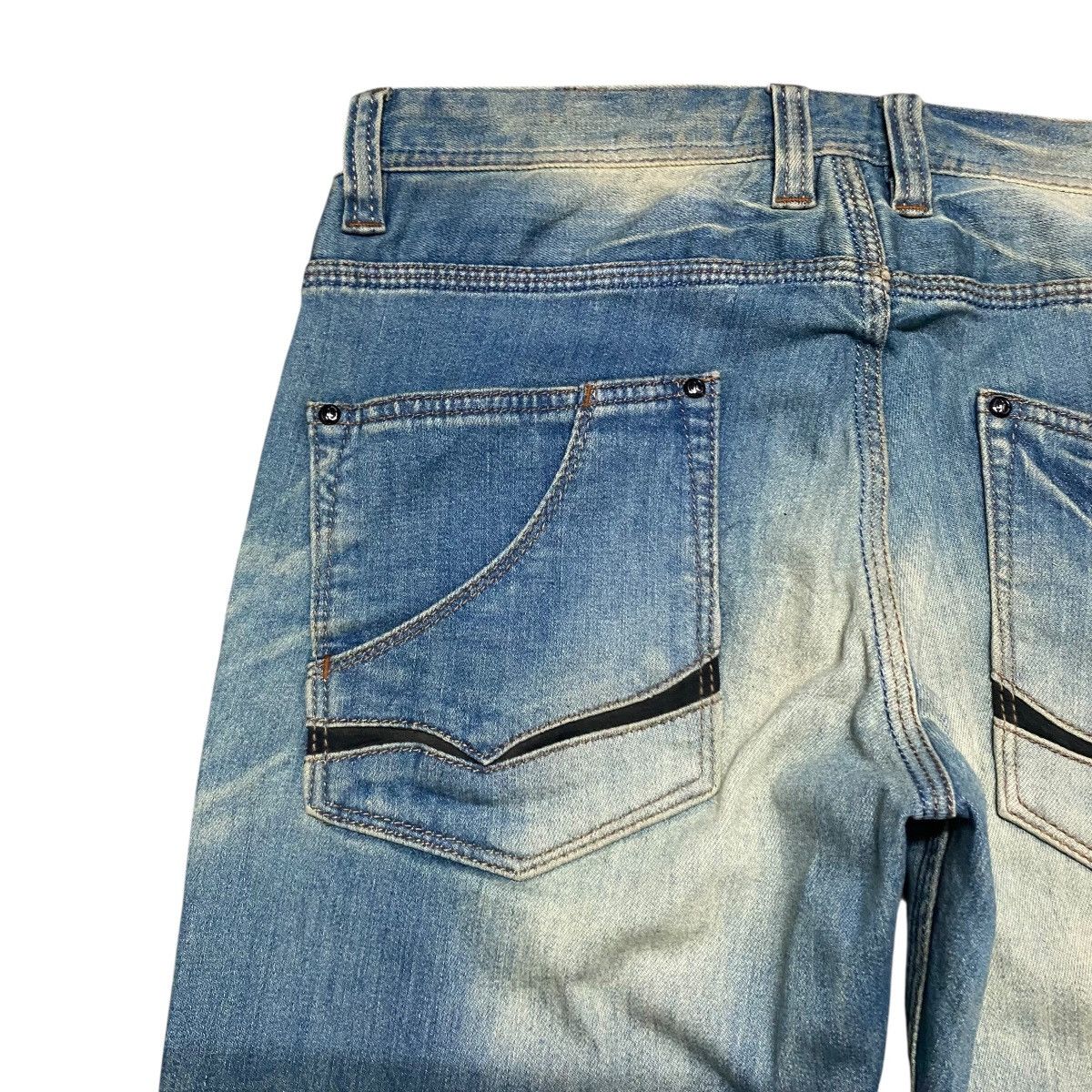 Nicole Club NCFM Denim Low Flare Jeans Size US 32 / EU 48 - 11 Thumbnail