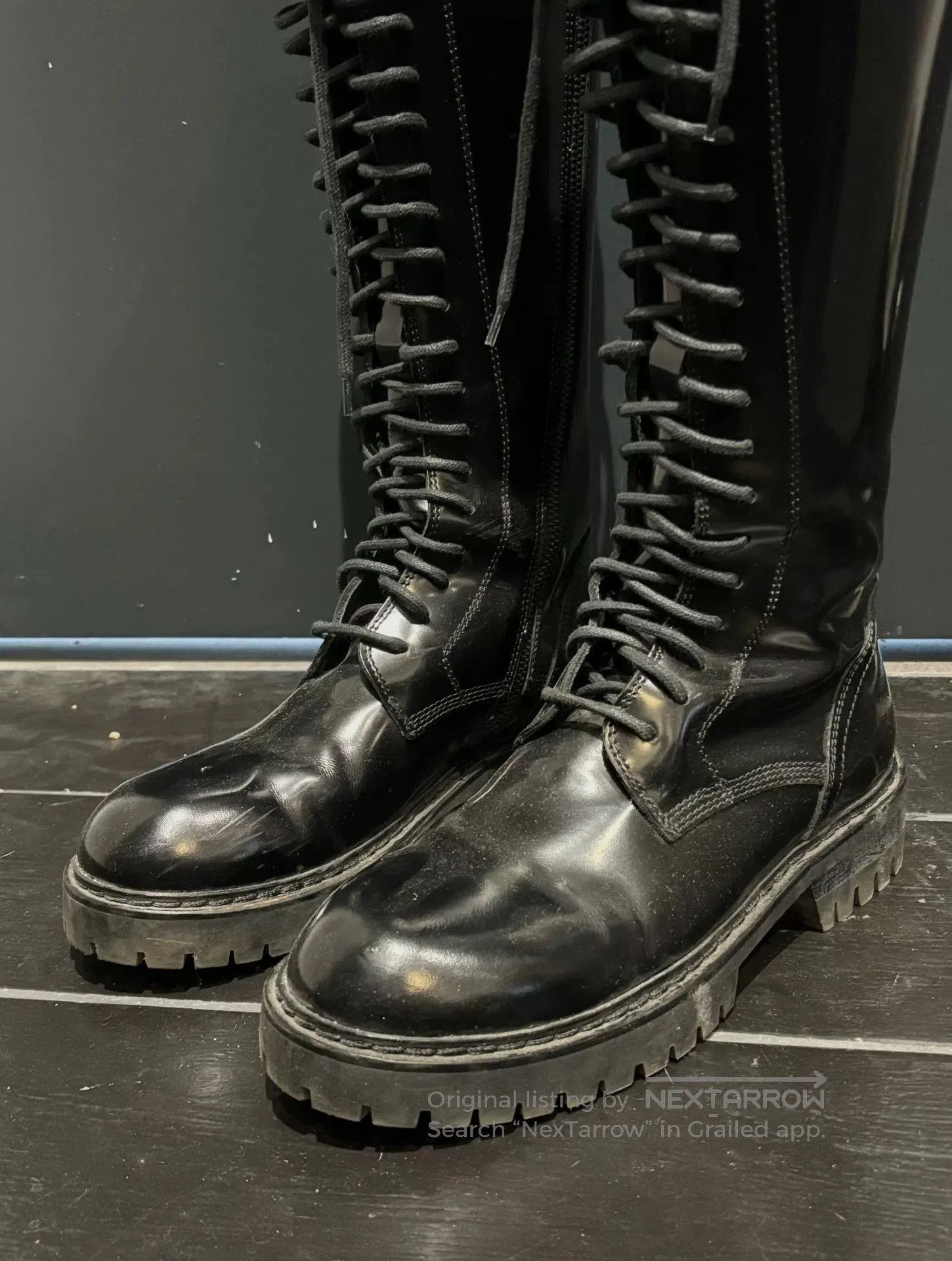 Ann Demeulemeester Ann Demeulemeester Long Black Boots. Size US 6 / IT 36 - 3 Thumbnail