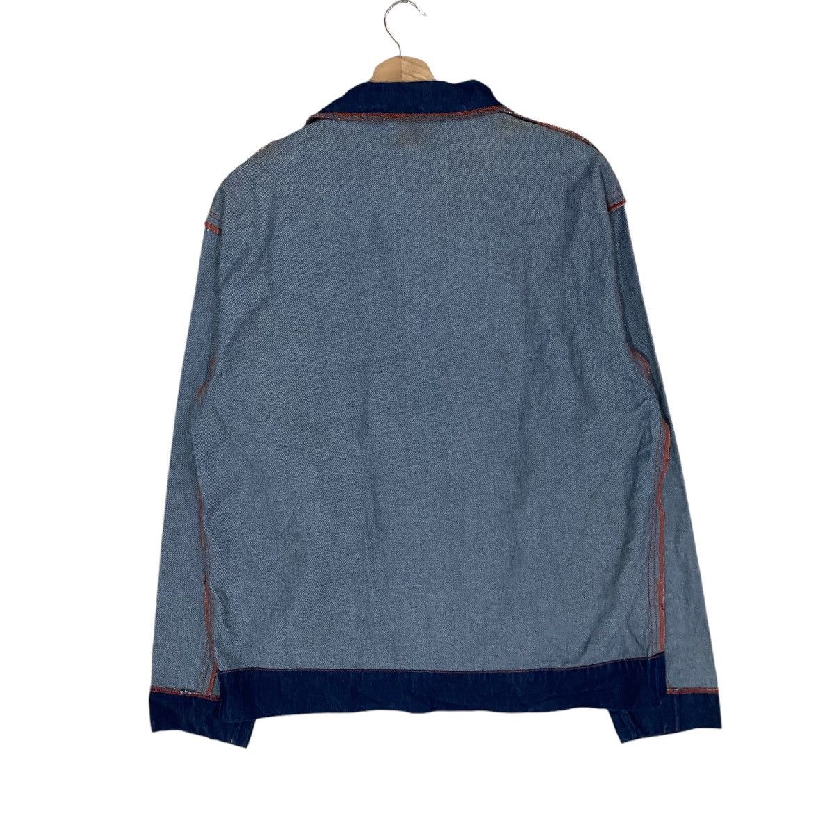 Mickey Mouse × Vintage VINTAGES MICKEY POPPINS SELVEDGE DENIM JACKET Size US M / EU 48-50 / 2 - 6 Thumbnail